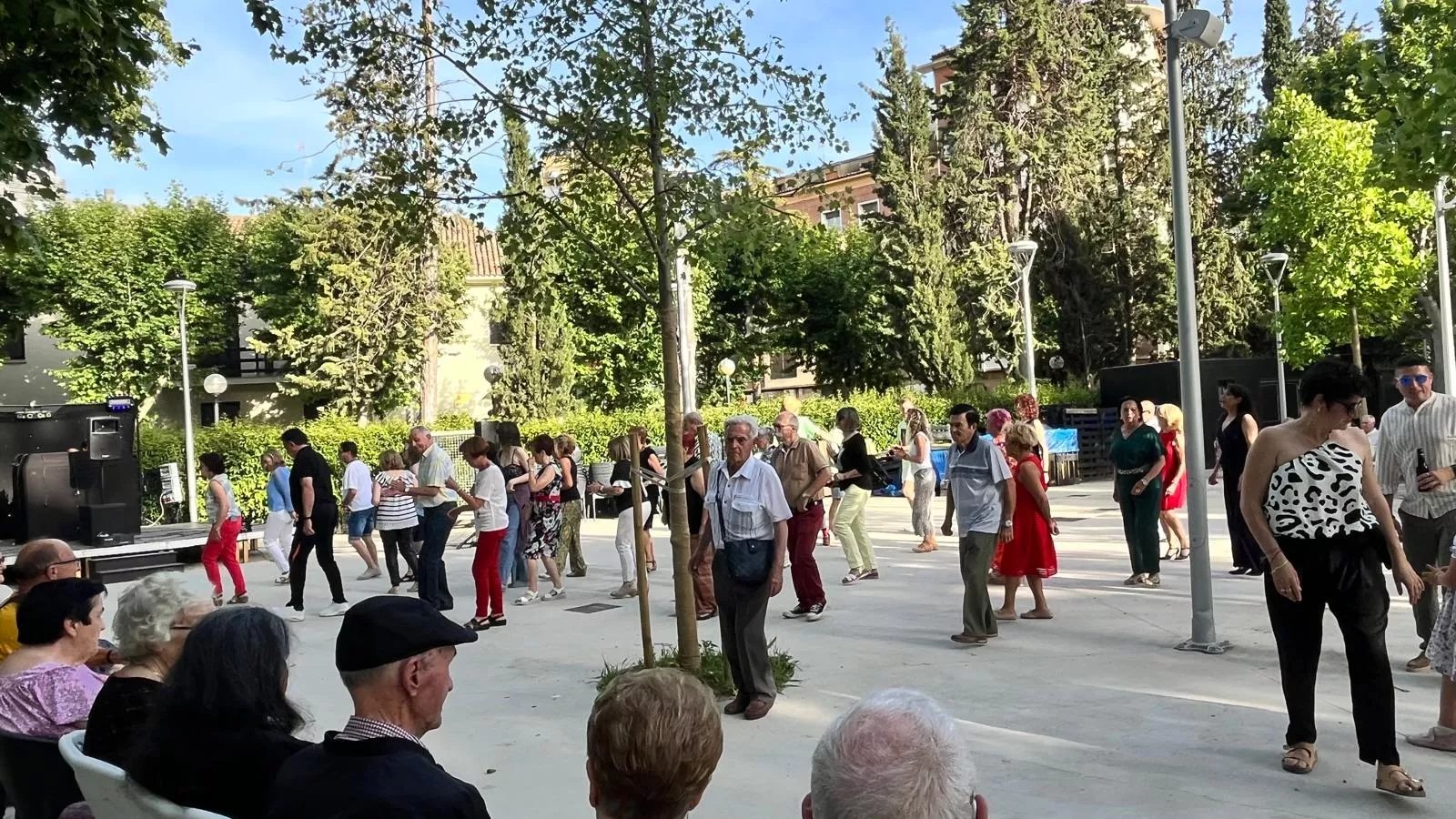 Nueva jornada del programa Sácame a Bailar en versión Jardín de Verano. Foto Mercedes Manterola