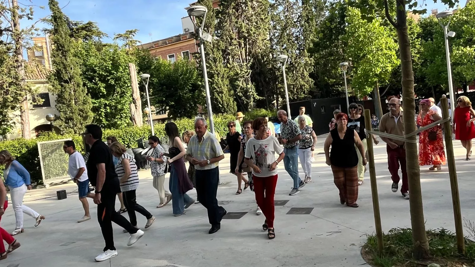 Nueva jornada del programa Sácame a Bailar en versión Jardín de Verano. Foto Mercedes Manterola