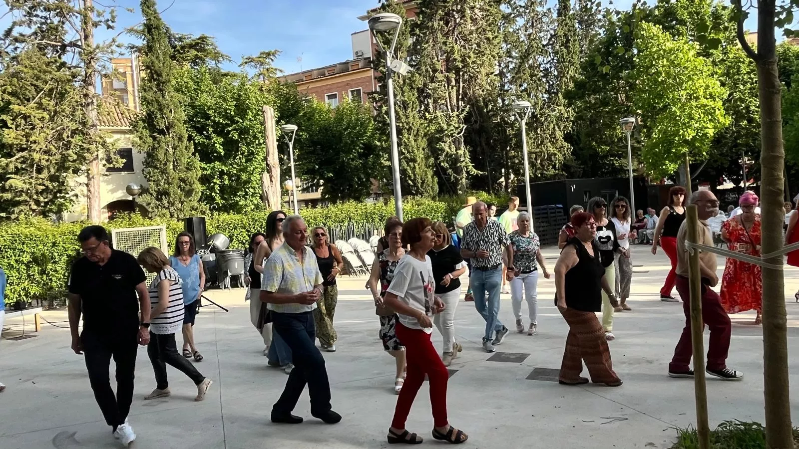Nueva jornada del programa Sácame a Bailar en versión Jardín de Verano. Foto Mercedes Manterola