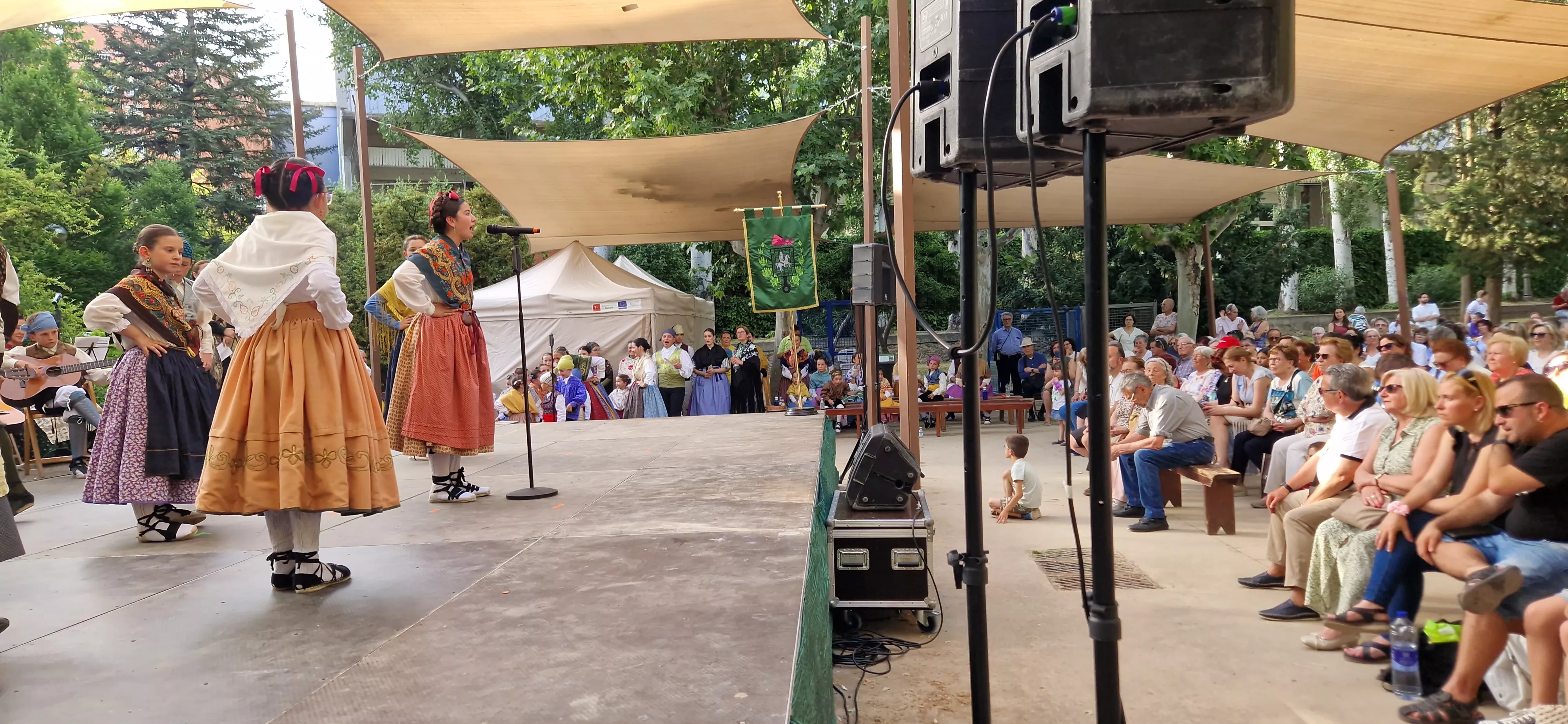 Fin de curso de la Escuela de Folklore Santa Cecilia. Foto Myriam Martínez 