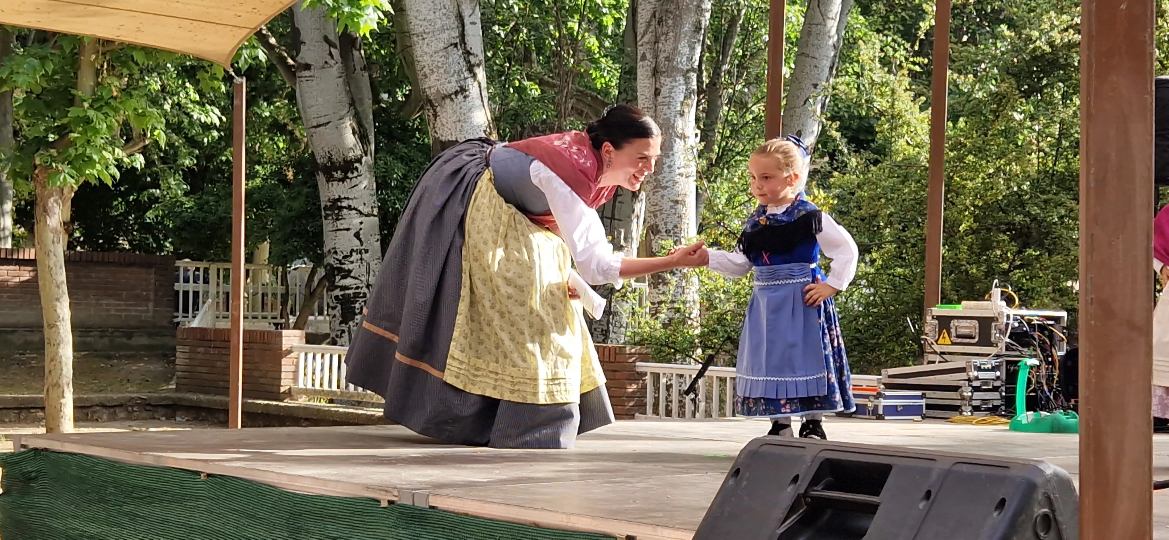 Fin de curso de la Escuela de Folklore Santa Cecilia. Foto Myriam Martínez 
