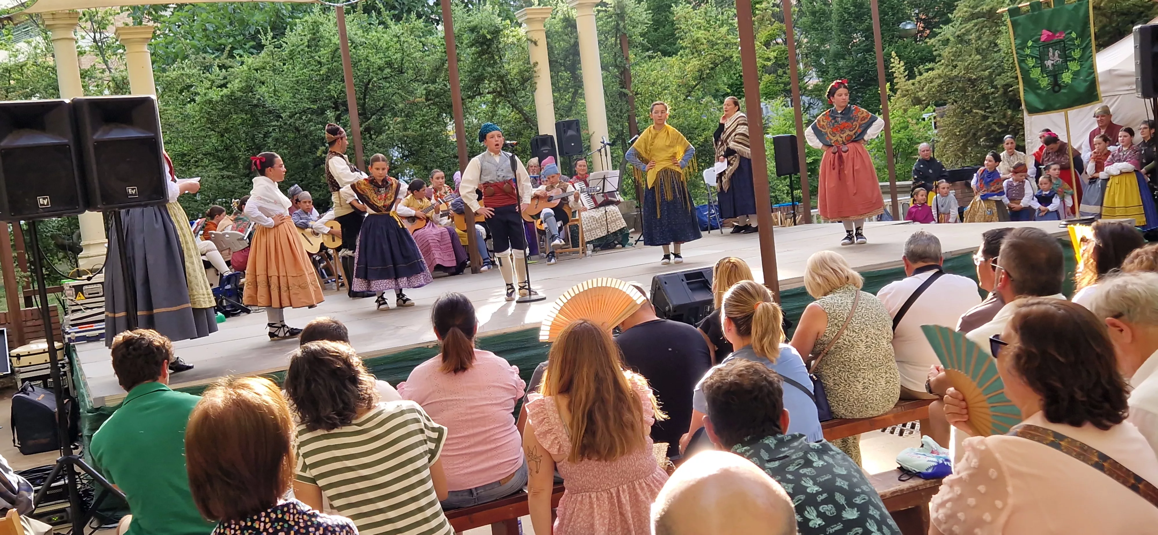 Fin de curso de la Escuela de Folklore Santa Cecilia. Foto Myriam Martínez 