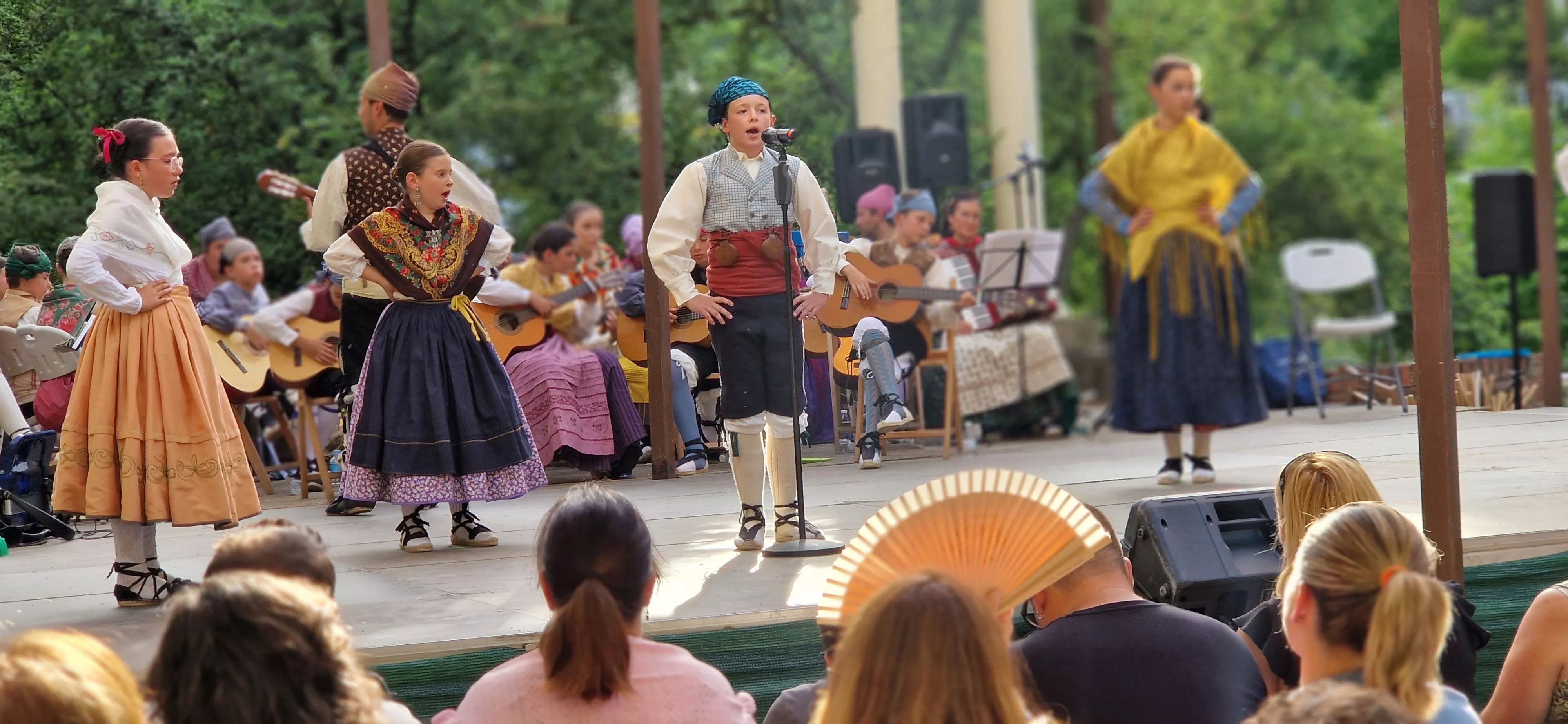 Fin de curso de la Escuela de Folklore Santa Cecilia. Foto Myriam Martínez 