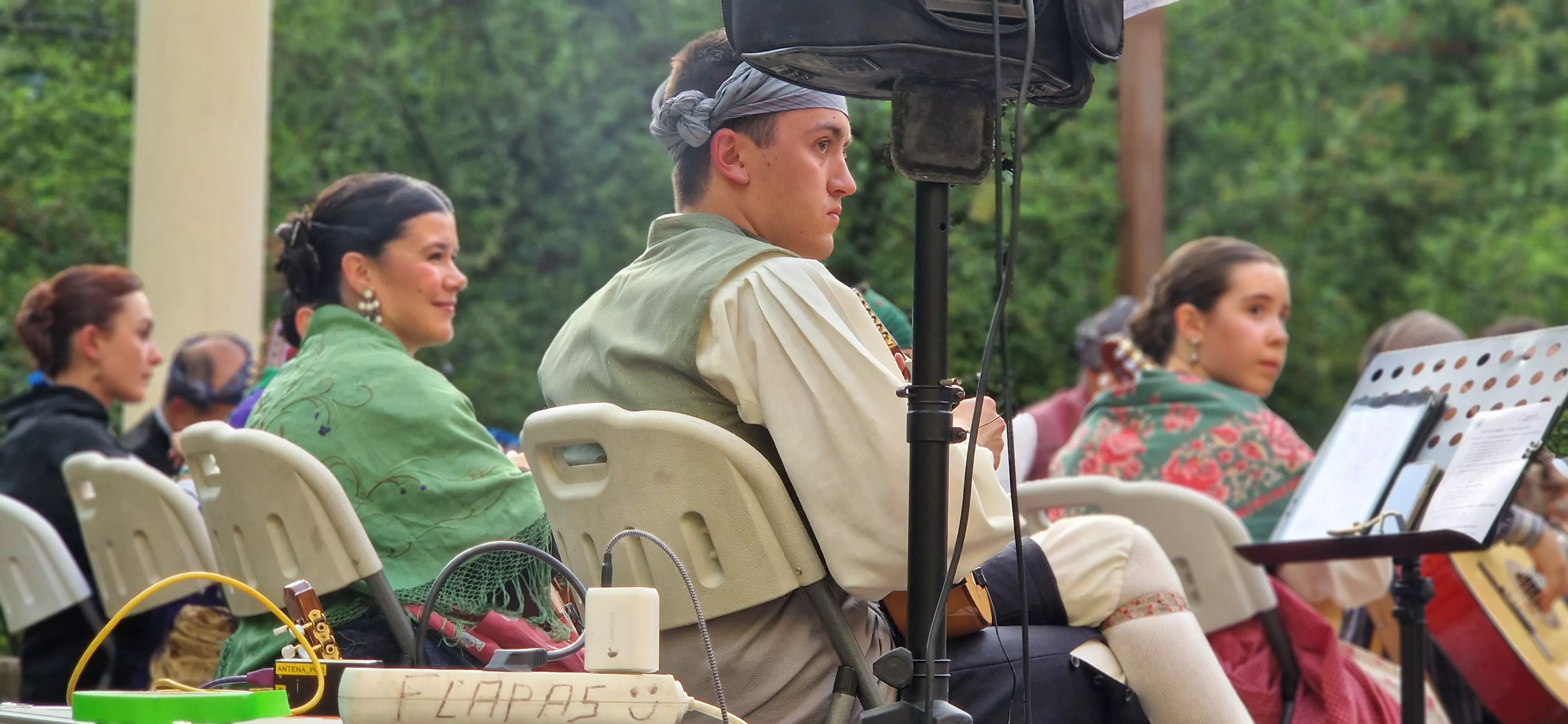 Fin de curso de la Escuela de Folklore Santa Cecilia. Foto Myriam Martínez 