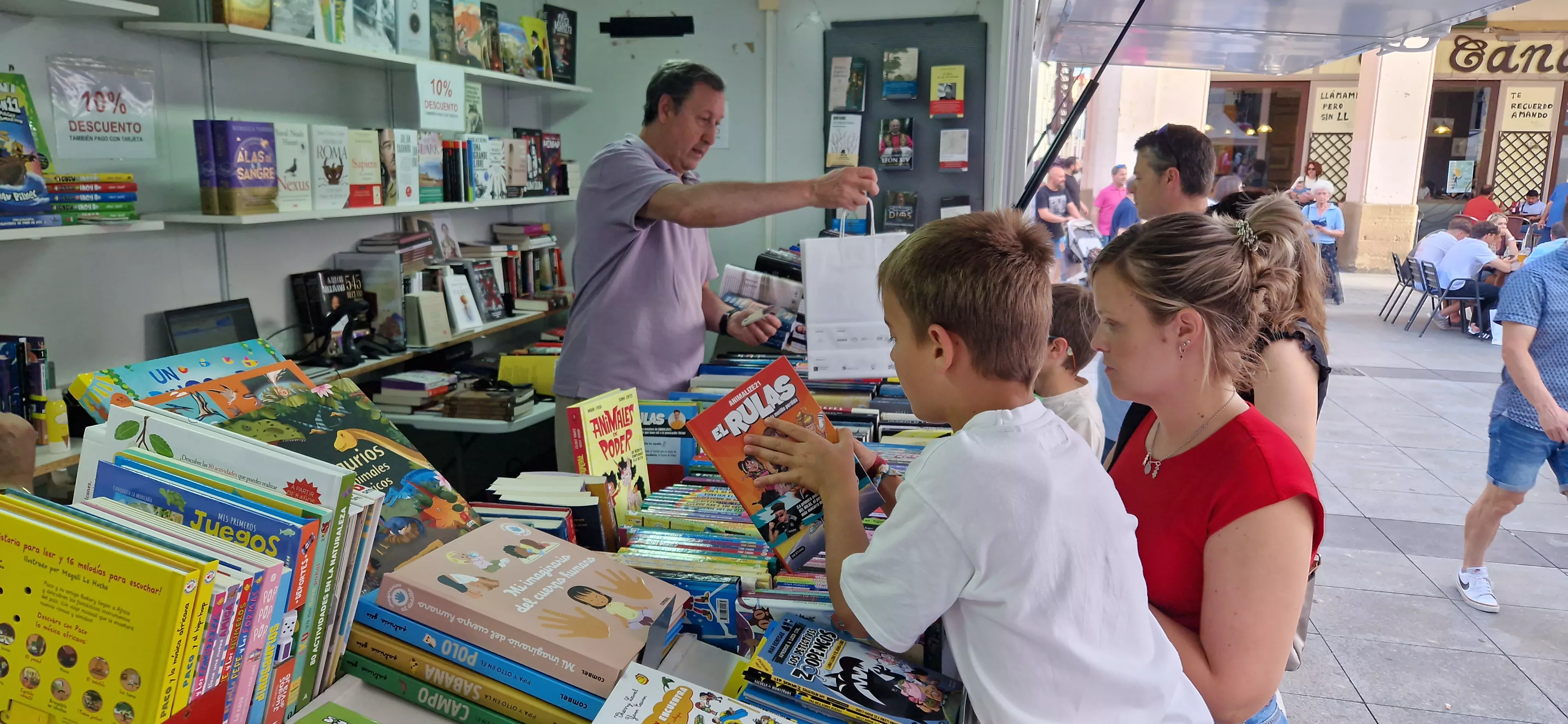 Feria del Libro de Huesca. Foto Myriam Martínez