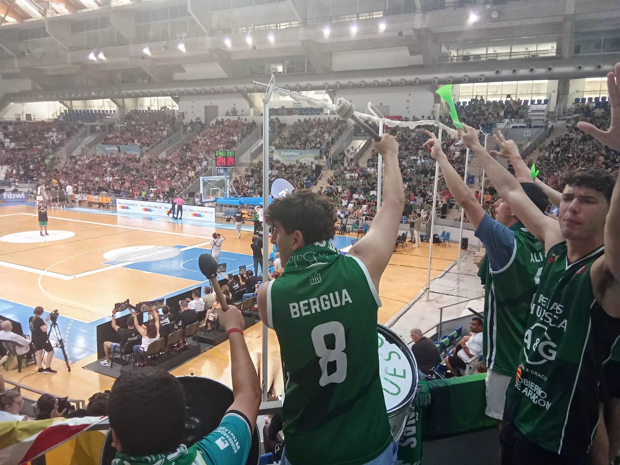 Aficionados del Peñas en Palm a de Mallorca