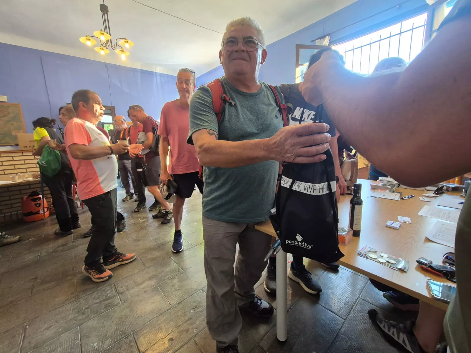 Marcha La Sotonera Pueblo a Pueblo de Plasencia del Monte a Bolea. Foto Juanlu Herrero