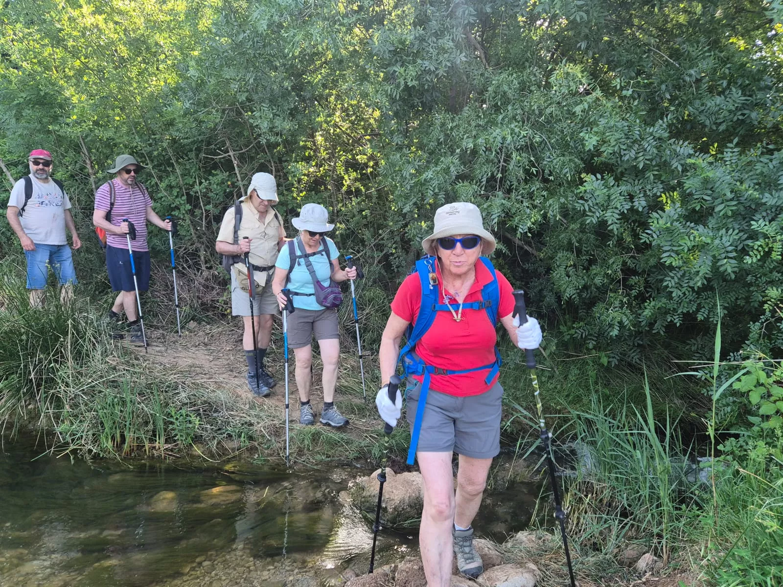 Marcha La Sotonera Pueblo a Pueblo de Plasencia del Monte a Bolea. Foto Juanlu Herrero