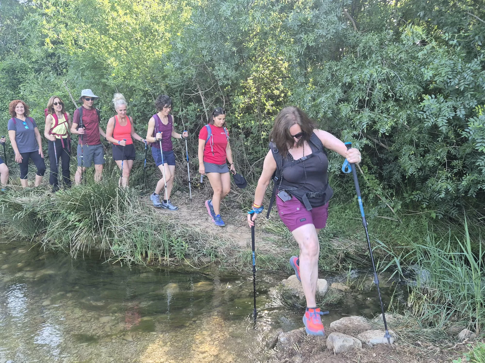 Marcha La Sotonera Pueblo a Pueblo de Plasencia del Monte a Bolea. Foto Juanlu Herrero