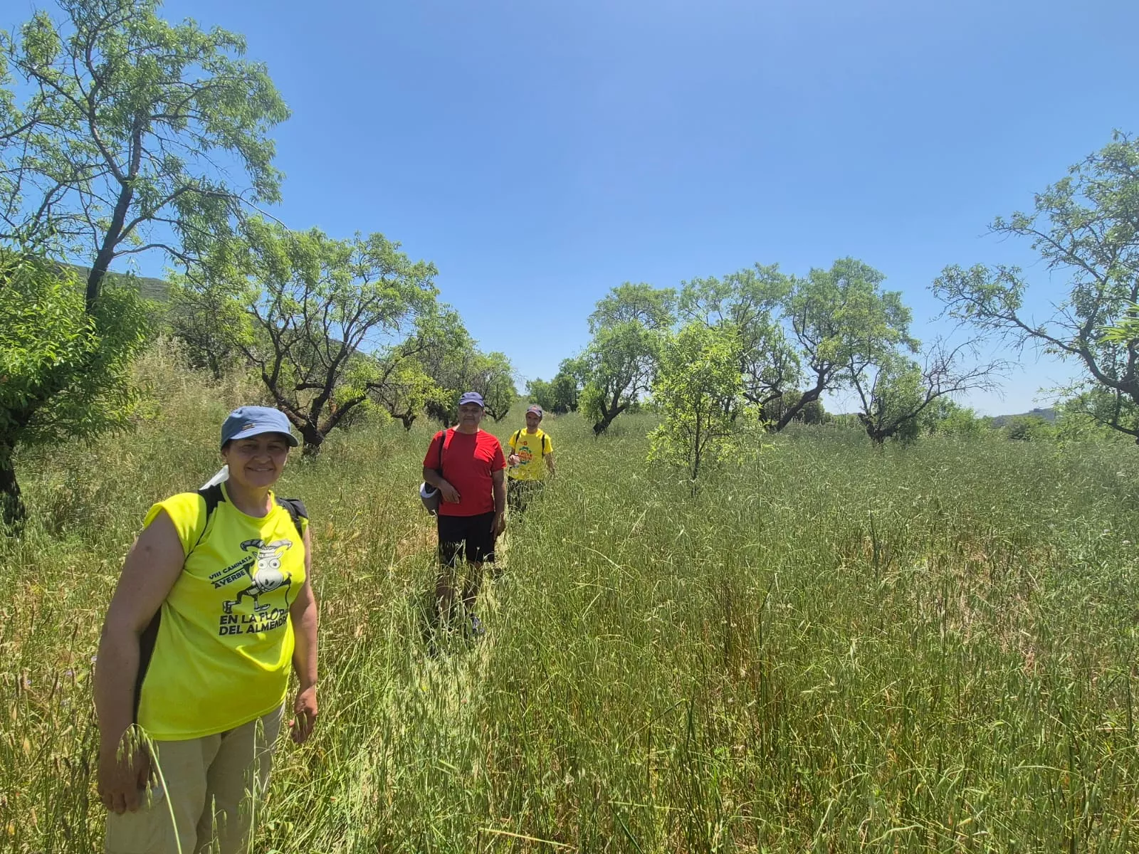 Marcha La Sotonera Pueblo a Pueblo de Plasencia del Monte a Bolea. Foto Juanlu Herrero