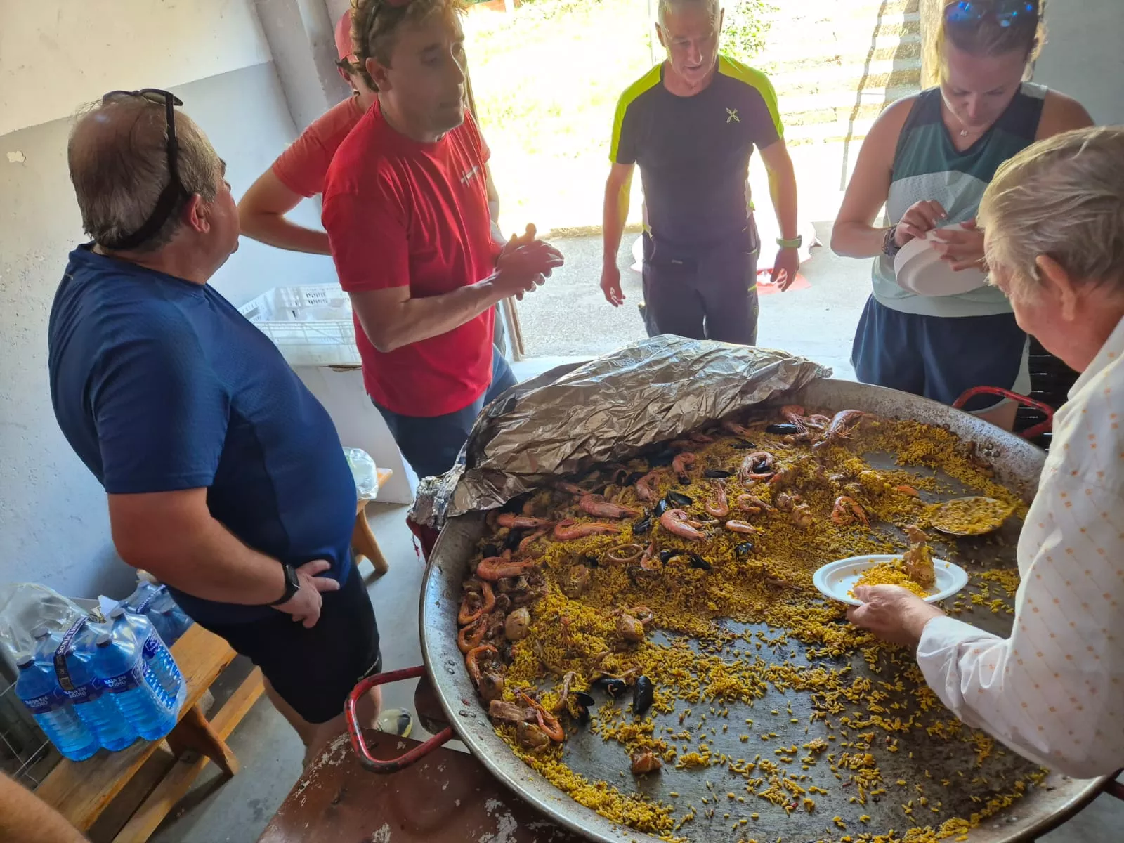 Marcha La Sotonera Pueblo a Pueblo de Plasencia del Monte a Bolea. Foto Juanlu Herrero