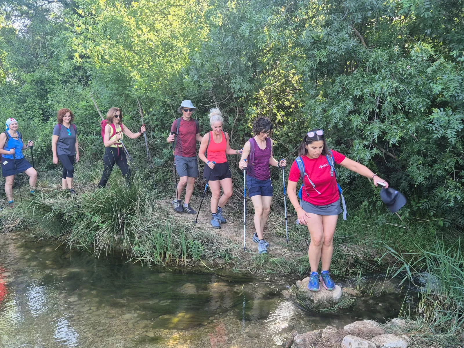 Marcha La Sotonera Pueblo a Pueblo de Plasencia del Monte a Bolea. Foto Juanlu Herrero