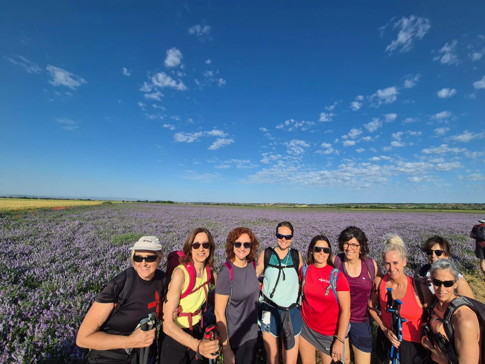 Marcha La Sotonera Pueblo a Pueblo de Plasencia del Monte a Bolea. Foto Juanlu Herrero
