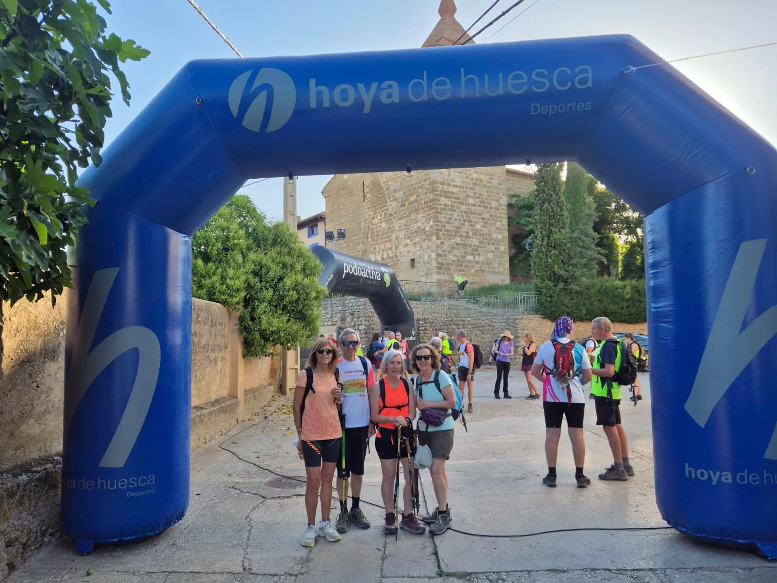 Marcha La Sotonera Pueblo a Pueblo de Plasencia del Monte a Bolea. Foto Juanlu Herrero