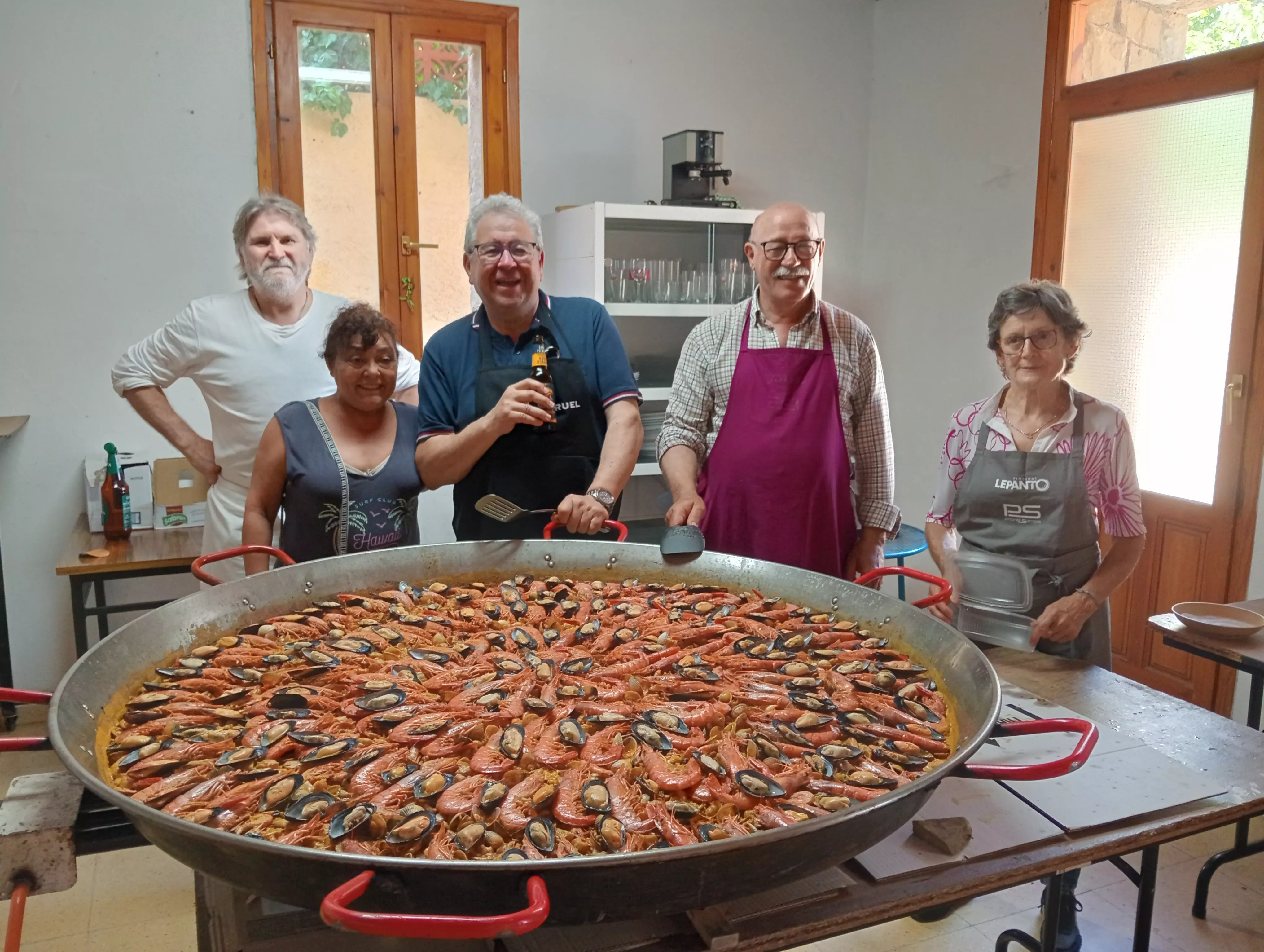 Celebración de los 100 años de la escuela de Biscarrués.