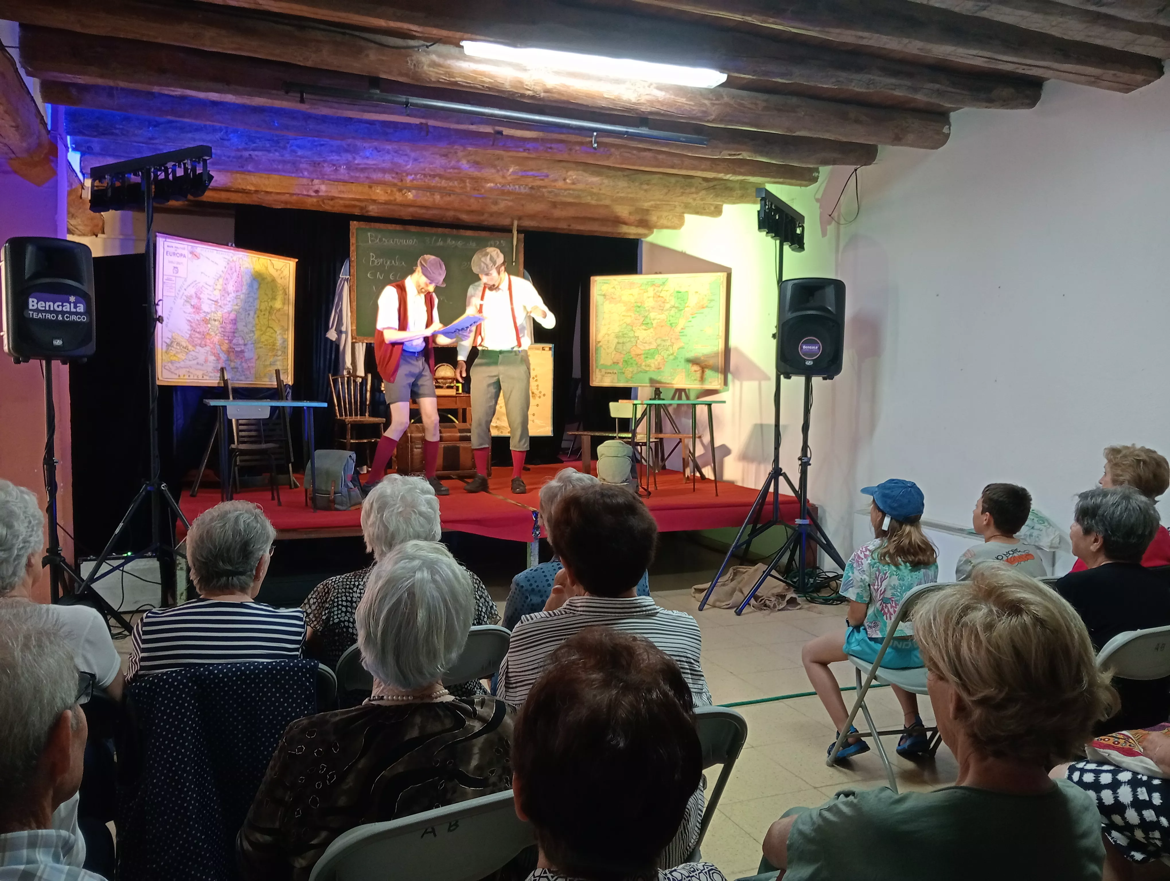 Celebración de los 100 años de la escuela de Biscarrués.