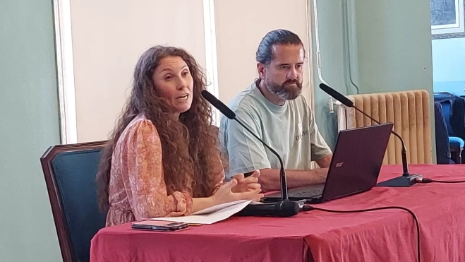 María Pilar Tejero y Javier Moraleda