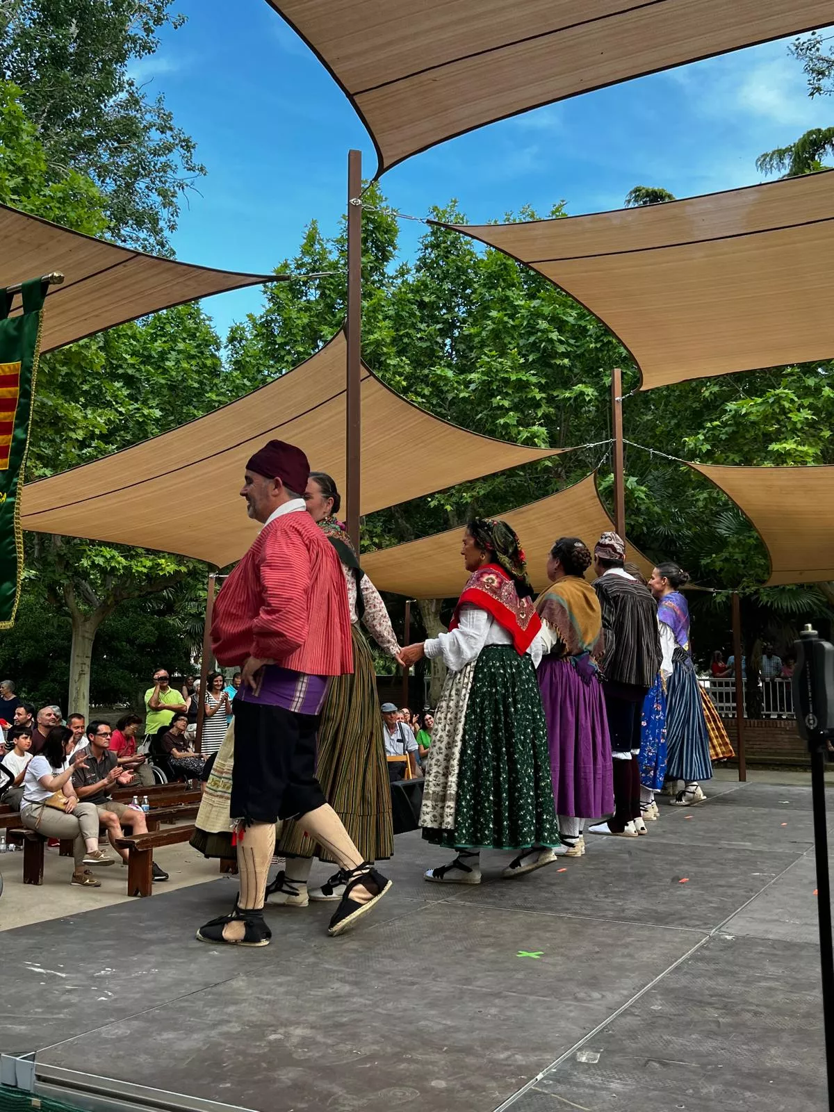 Fin de curso de la Escuela de Folklore Santa Cecilia.
