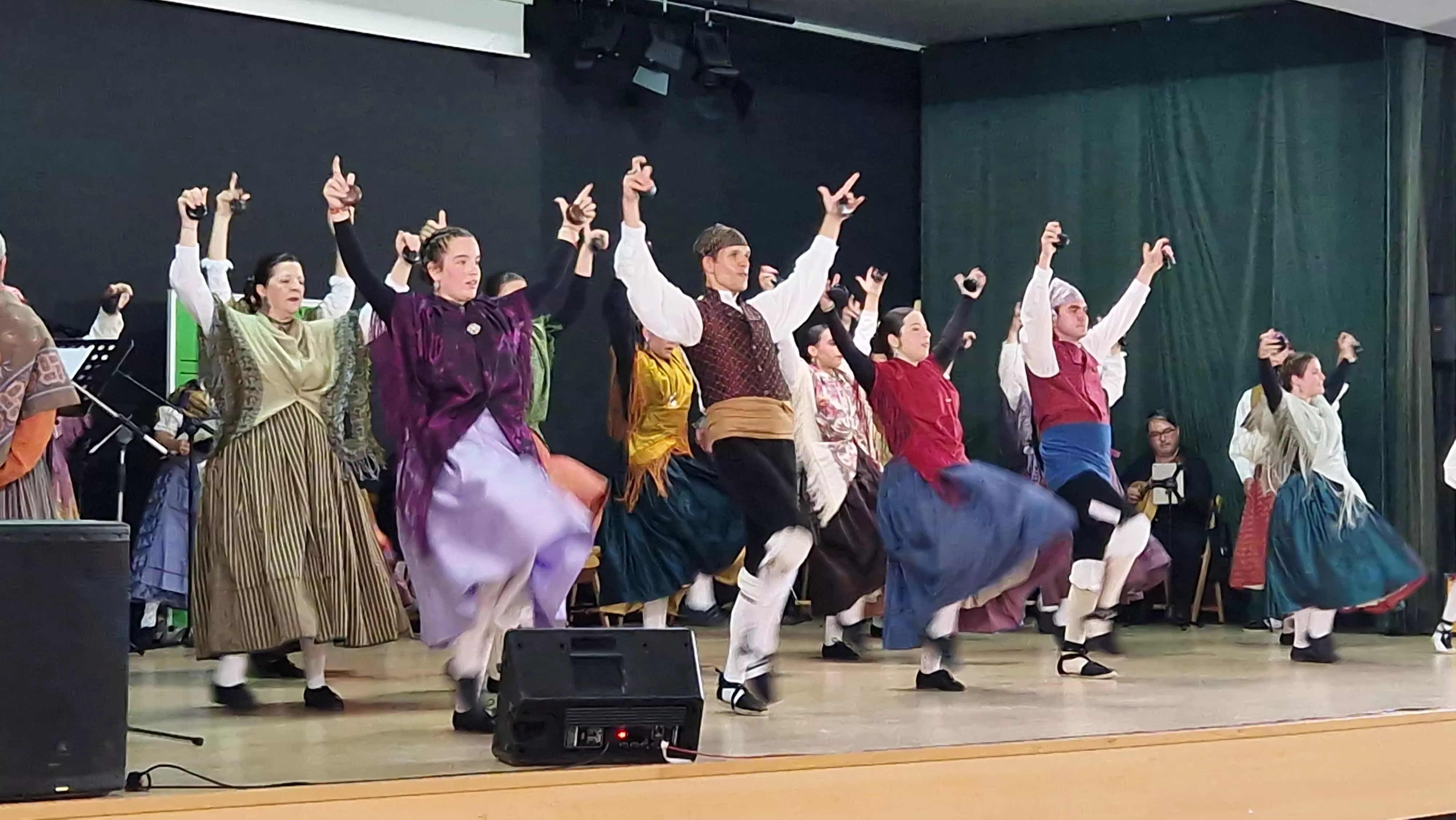 Final de curso 2024 2025 de la Escuela de Música y Folklore de Huesca.  Foto Myriam Martínez 