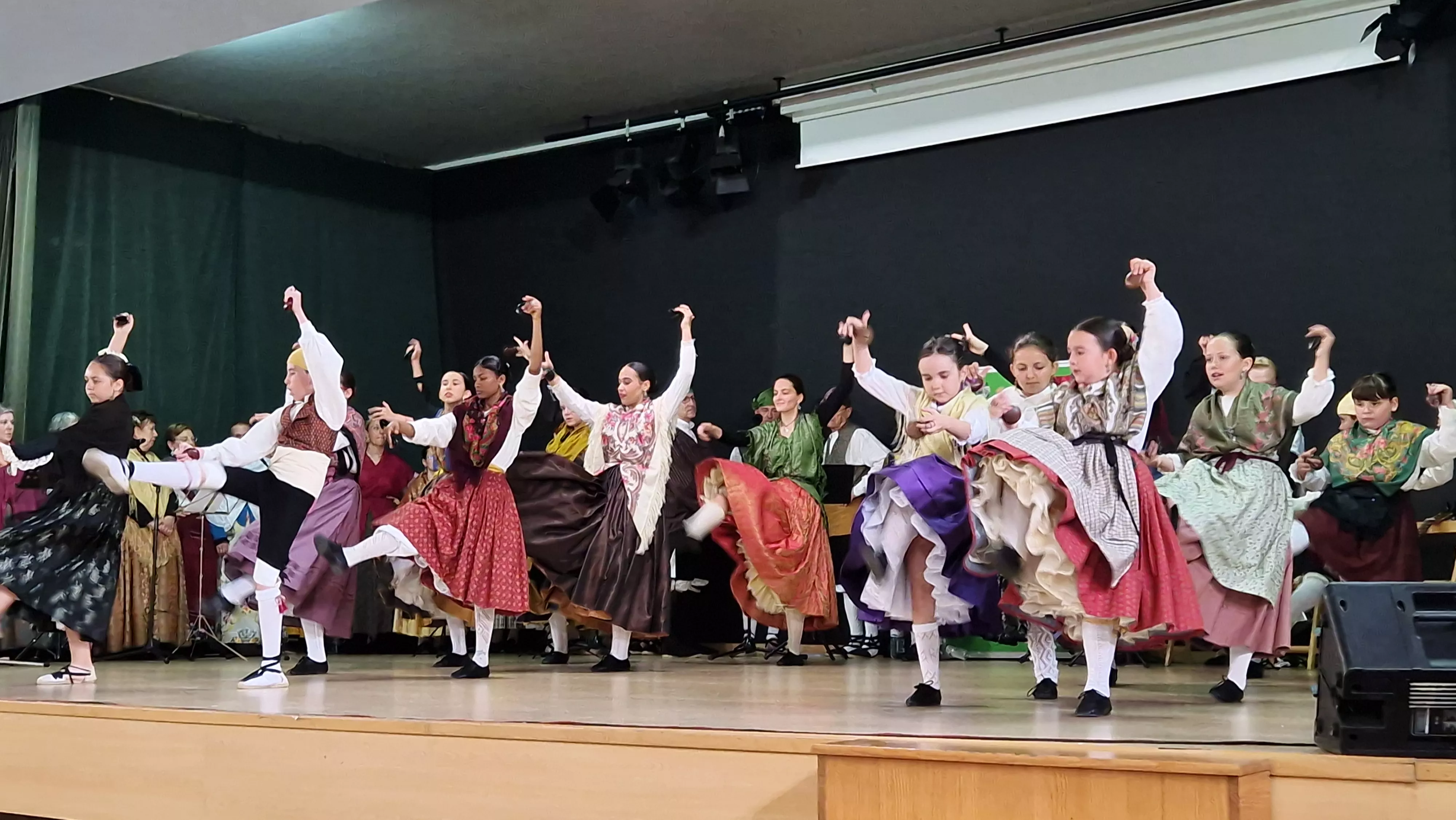 Final de curso 2024 2025 de la Escuela de Música y Folklore de Huesca.  Foto Myriam Martínez 