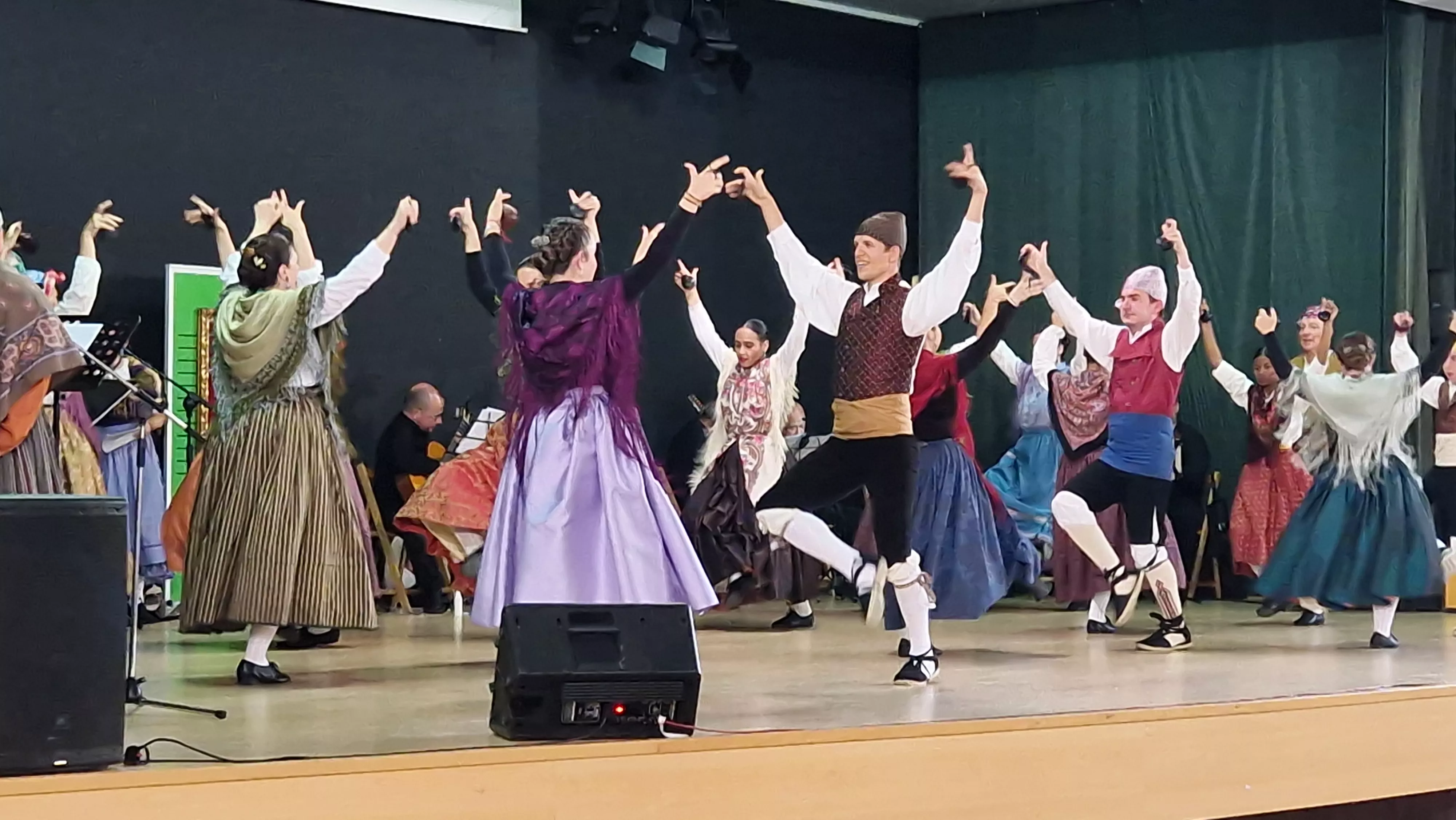 Final de curso 2024 2025 de la Escuela de Música y Folklore de Huesca.  Foto Myriam Martínez 