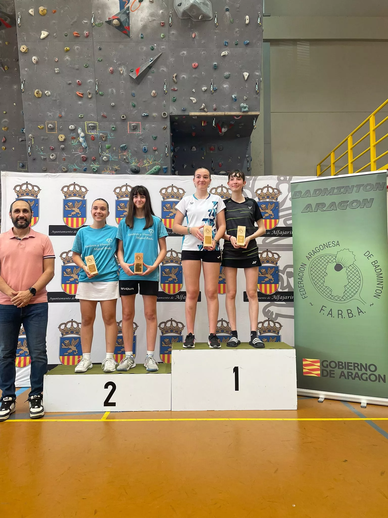 Emma Bibián, campeona de Aragón DF 19
