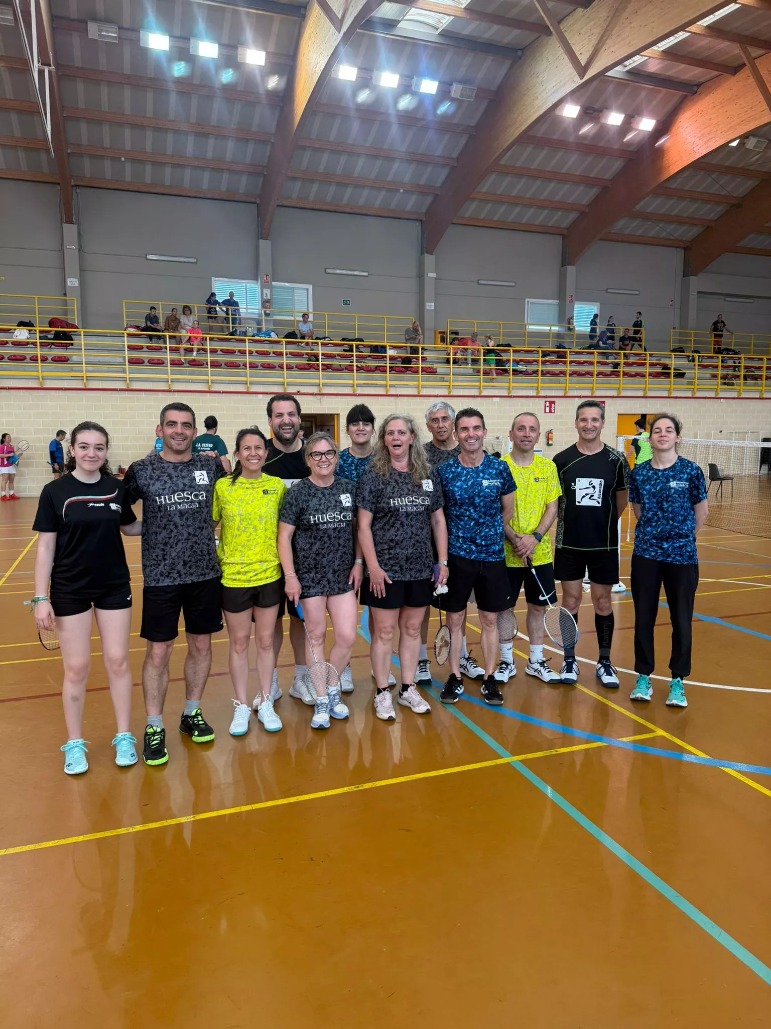 Bádminton Huesca en Alfajarín