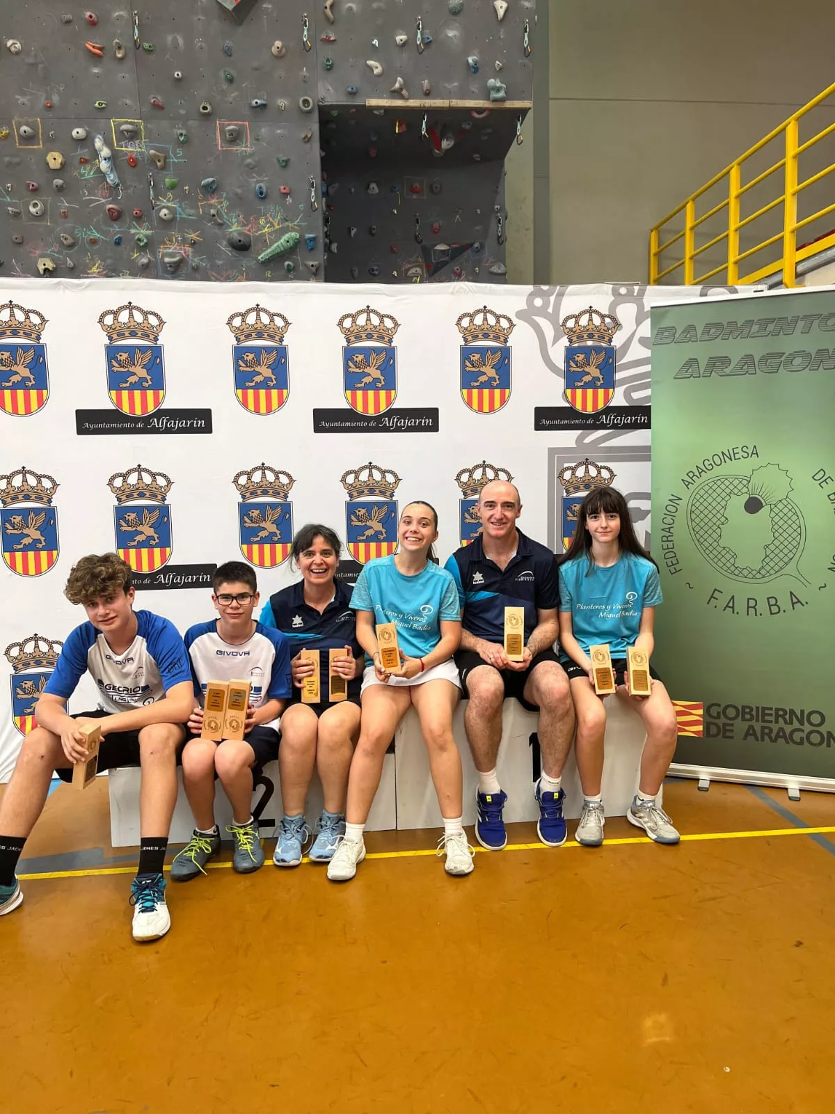 Club Badminton Binéfar en Alfajarín