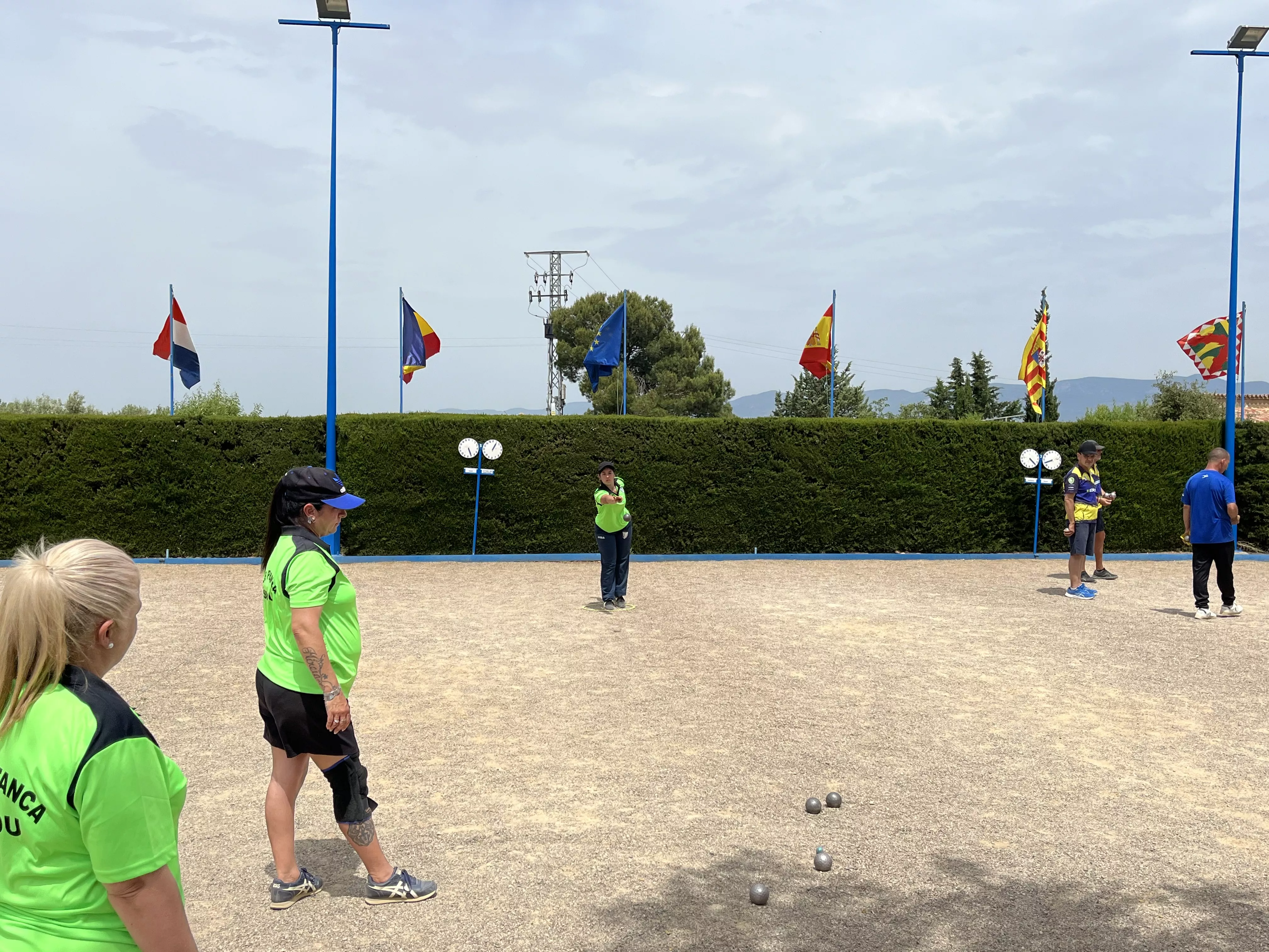 Torneo Petanca Ciudad de Huesca. Foto: Adri Mora