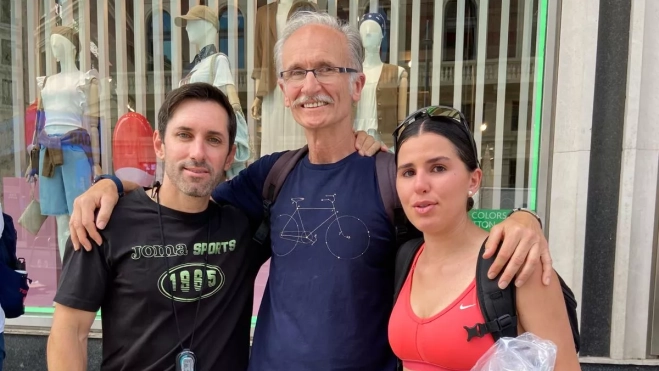 Eva Rico junto a Ángel Ruata y Jacinto Garzón Eva Rico junto a Ángel Ruata y Jacinto Garzón