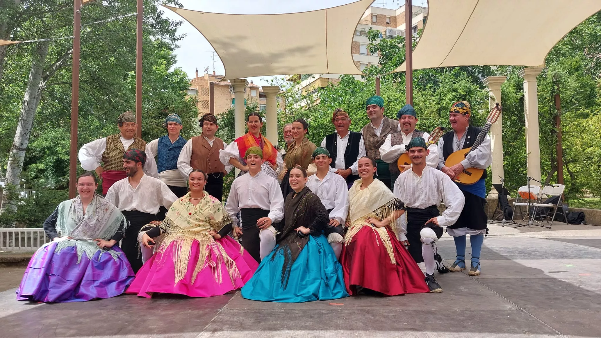 Roldán del Altoaragón en el Teatro Griego del Parque Miguel Servet