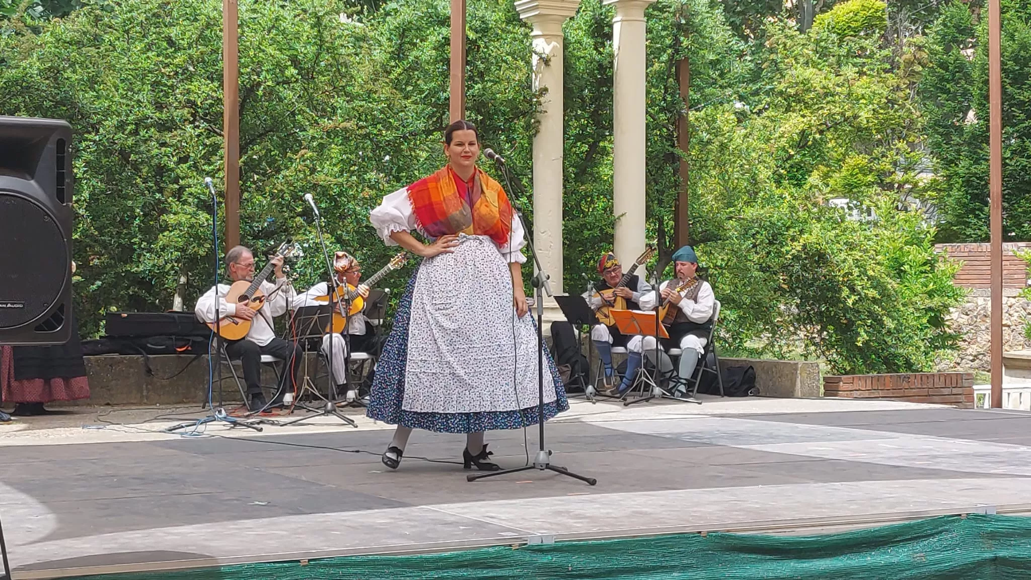 Roldán del Altoaragón en el Parque Miguel Servet