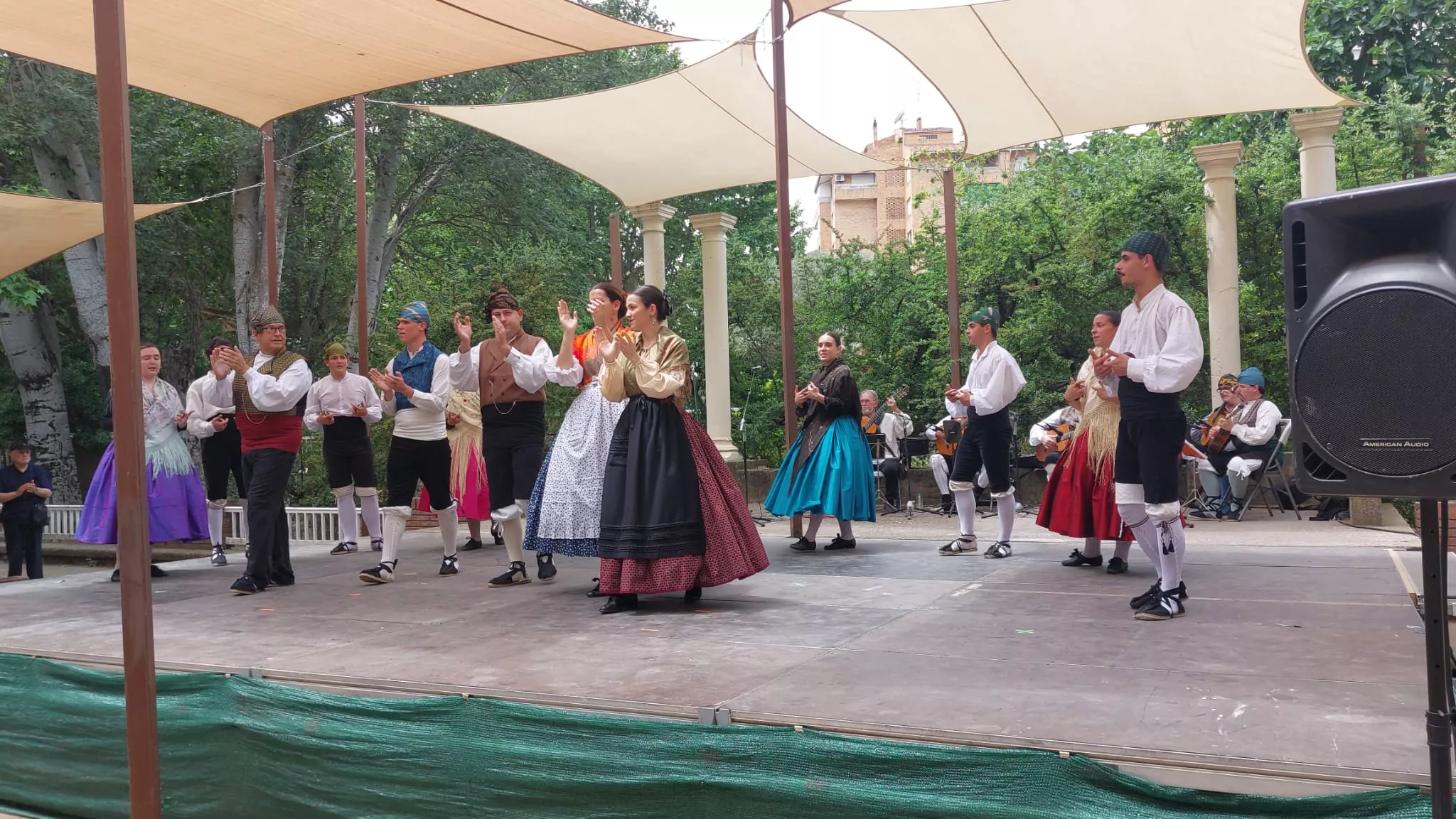 Roldán del Altoaragón en el Parque Miguel Servet