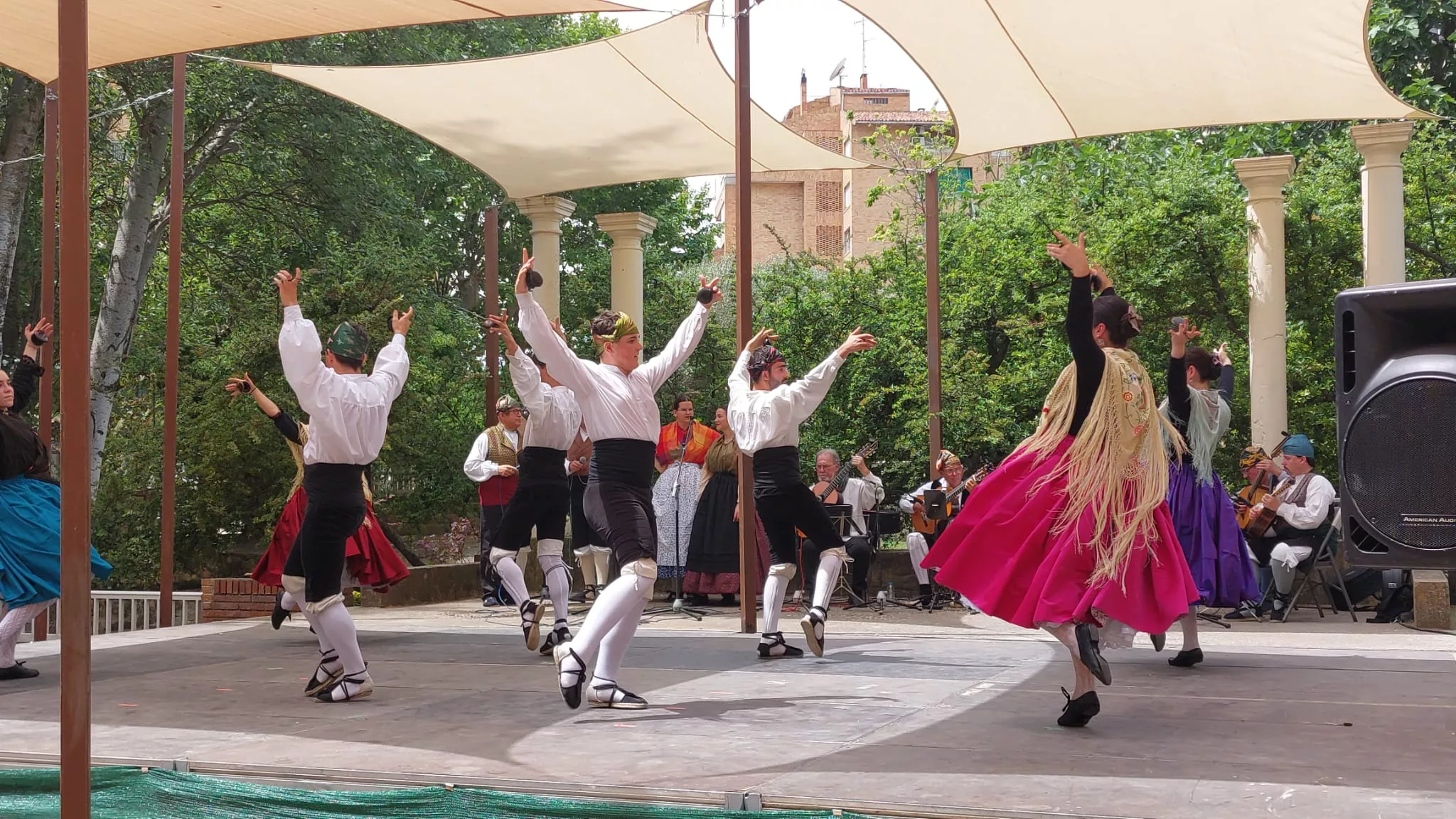 Roldán del Altoaragón en el Parque Miguel Servet