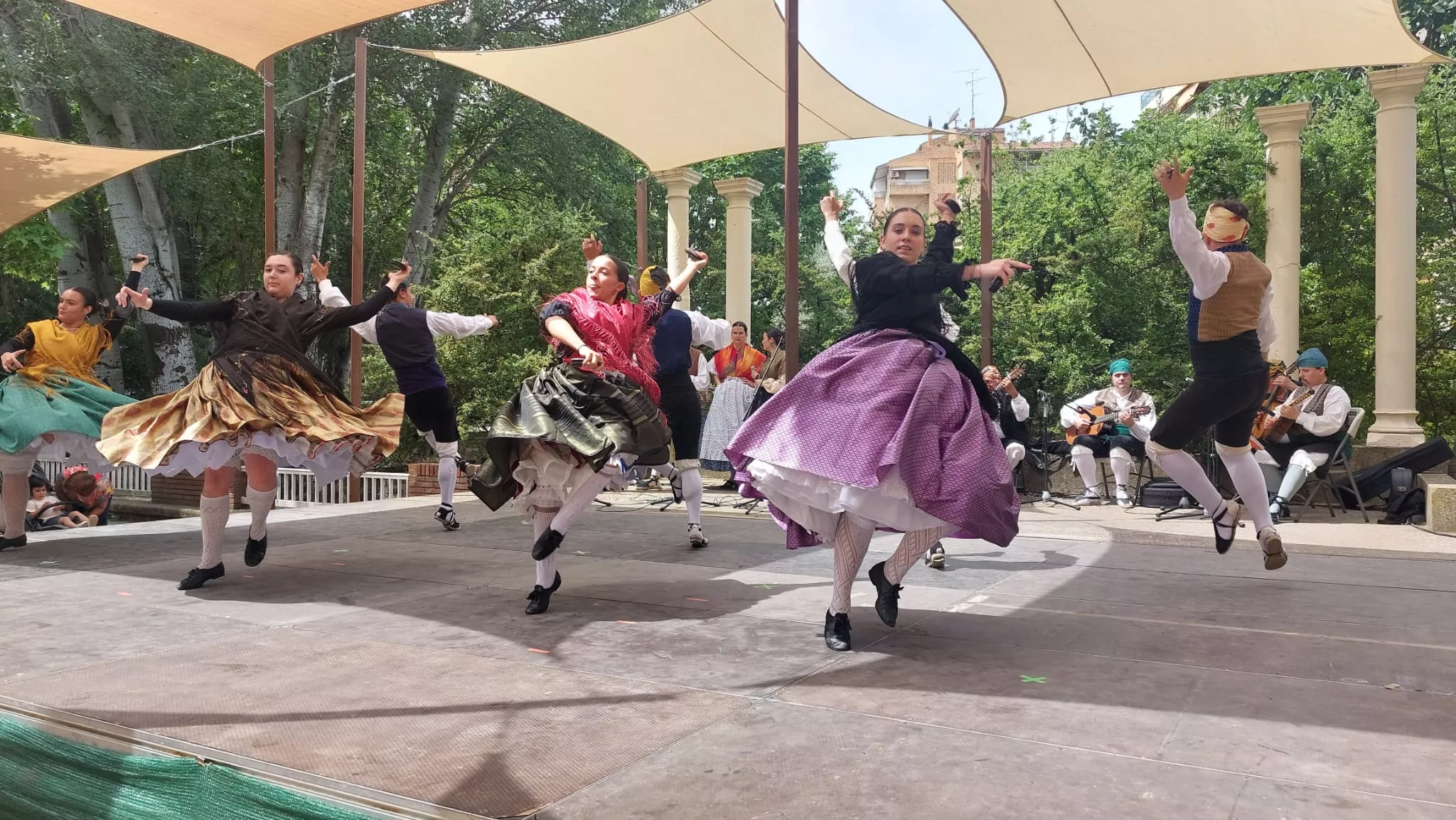 Roldán del Altoaragón en el Parque Miguel Servet