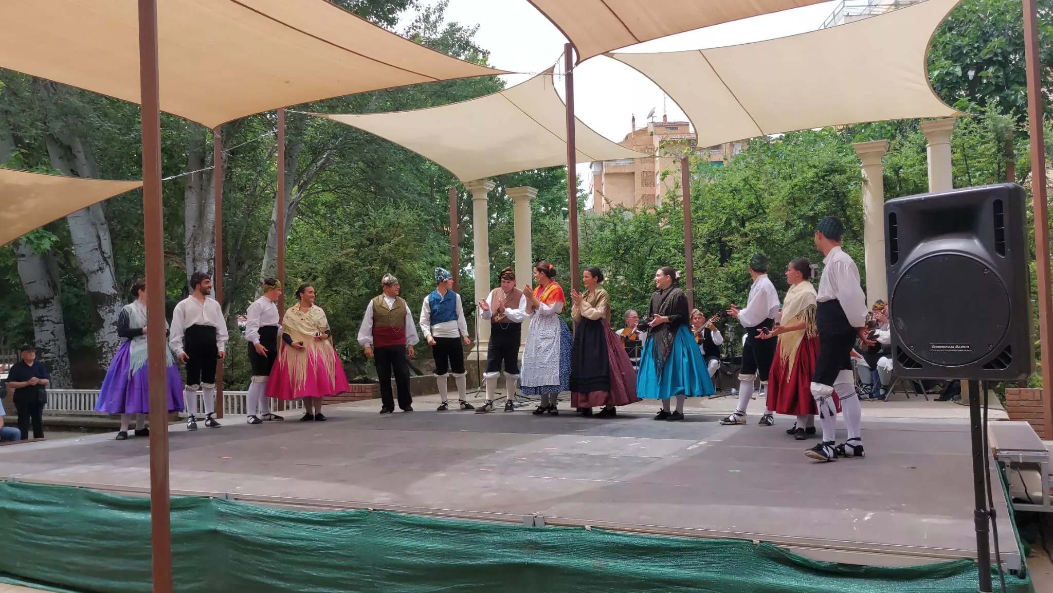 Roldán del Altoaragón en el Parque Miguel Servet