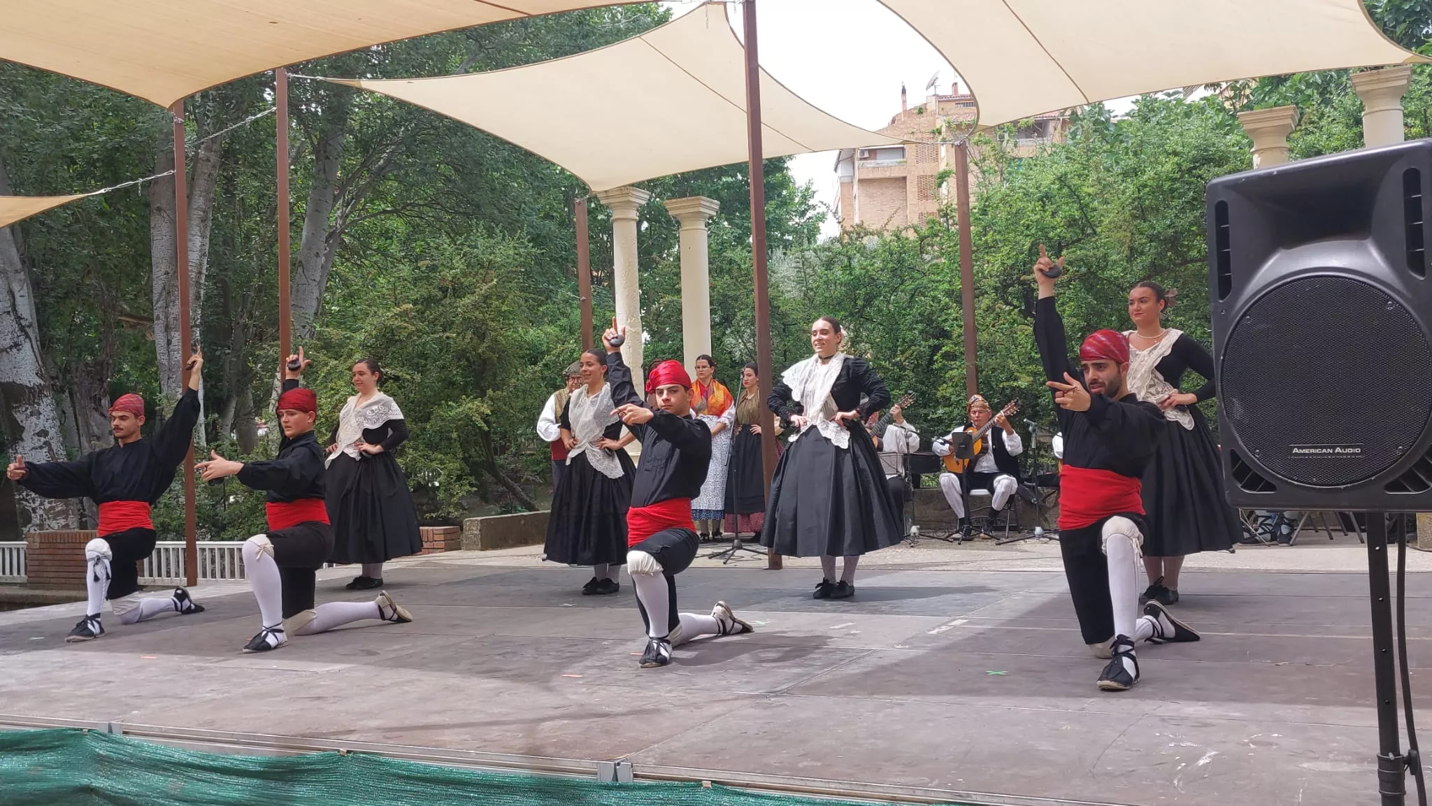 Roldán del Altoaragón en el Parque Miguel Servet