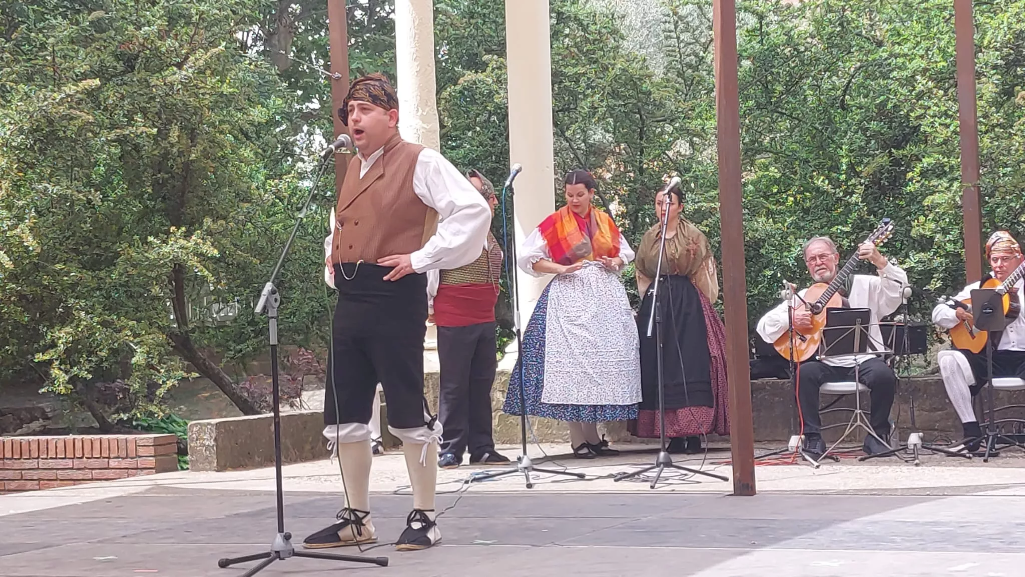Roldán del Altoaragón en el Parque Miguel Servet