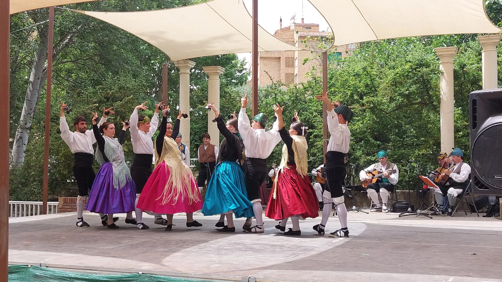 Roldán del Altoaragón en el Parque Miguel Servet