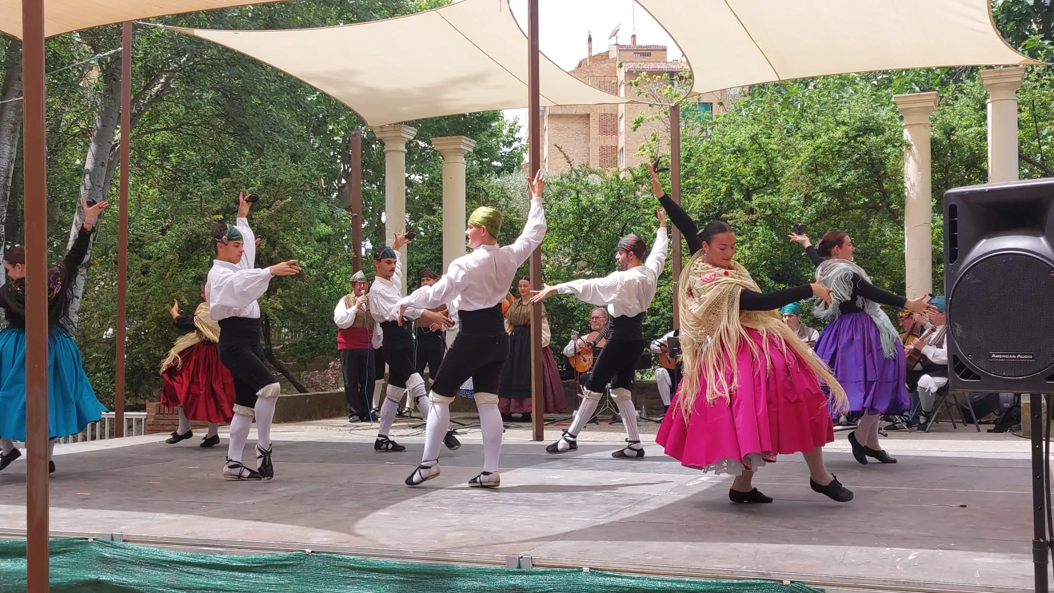 Roldán del Altoaragón en el Parque Miguel Servet