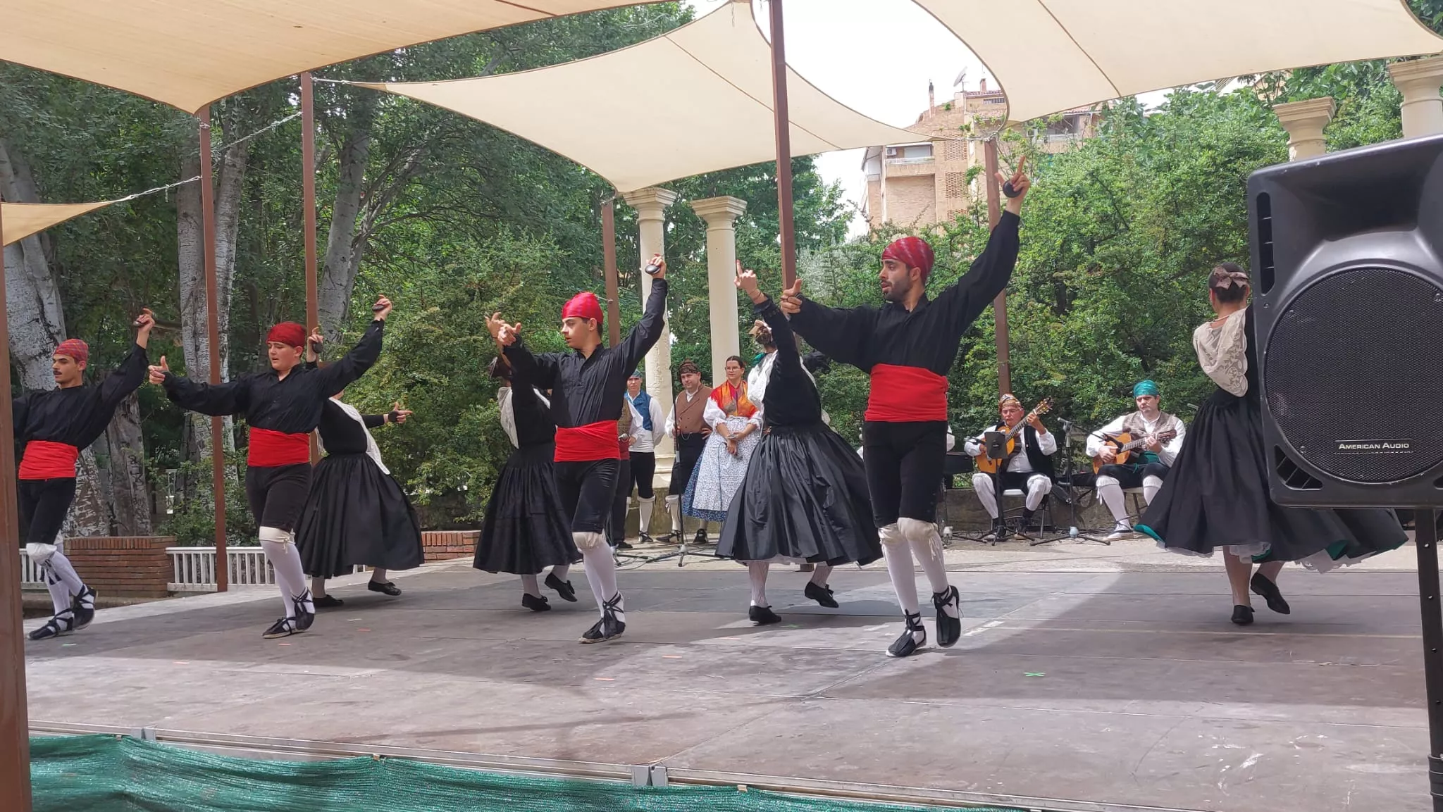 Roldán del Altoaragón en el Parque Miguel Servet