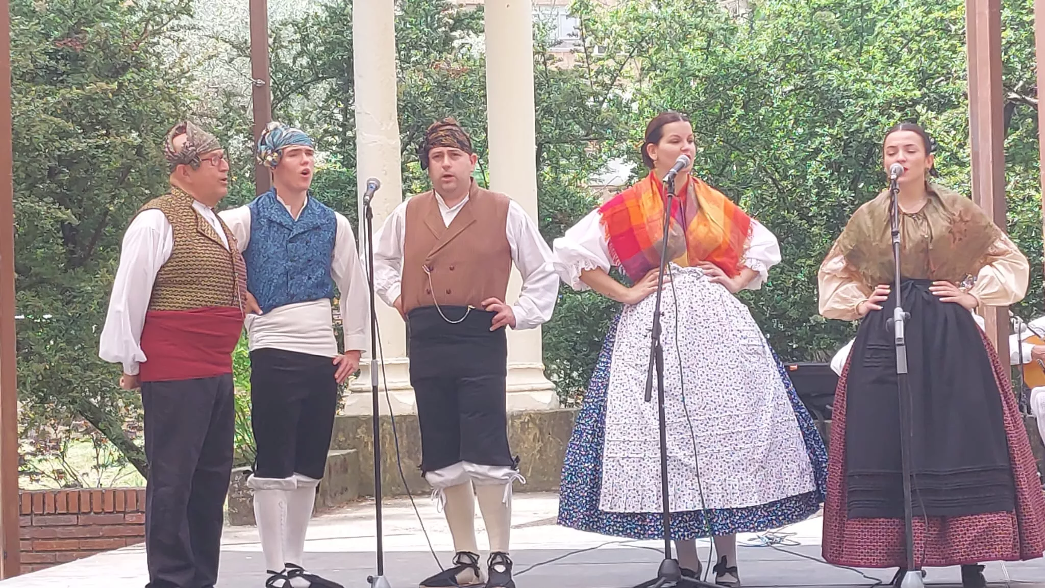 Roldán del Altoaragón en el Parque Miguel Servet