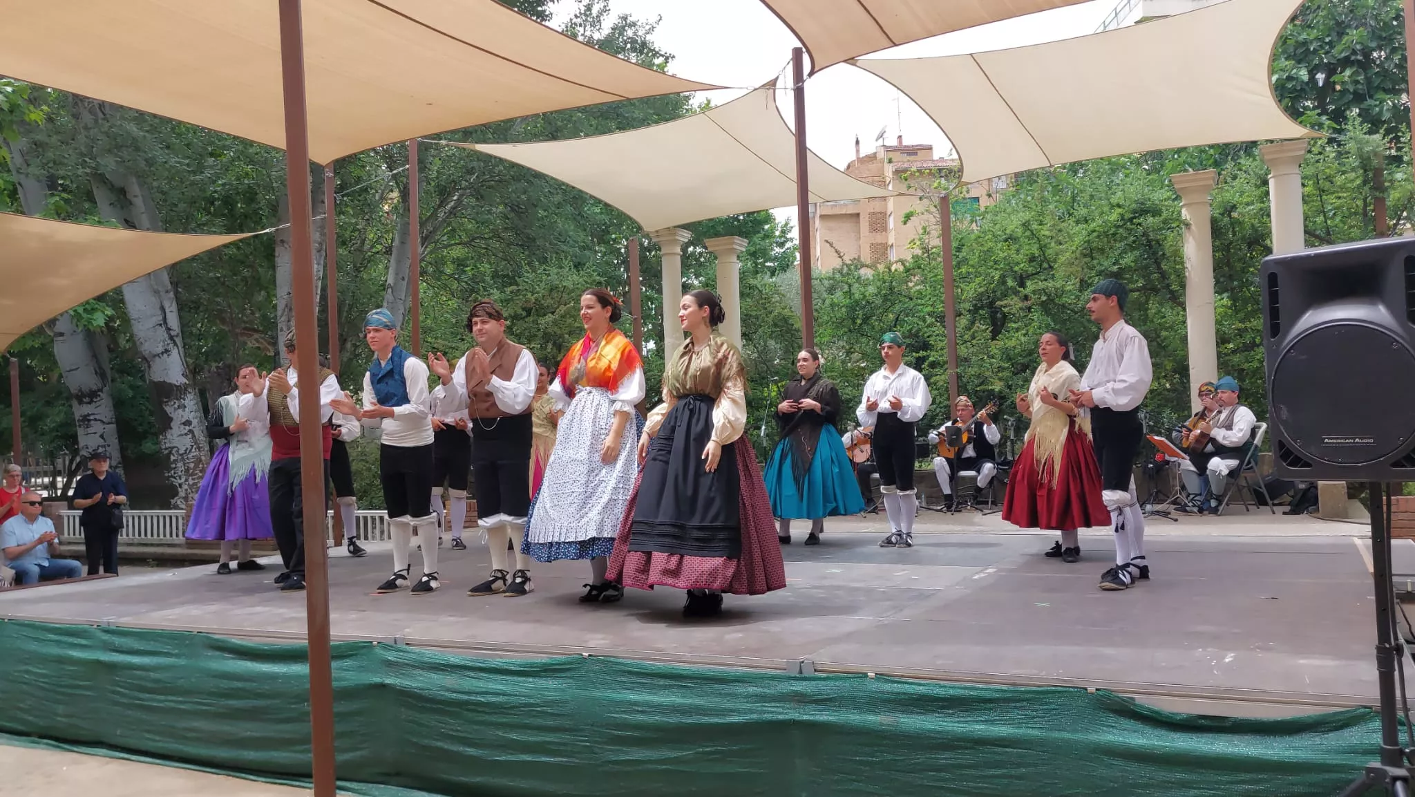 Roldán del Altoaragón en el Parque Miguel Servet