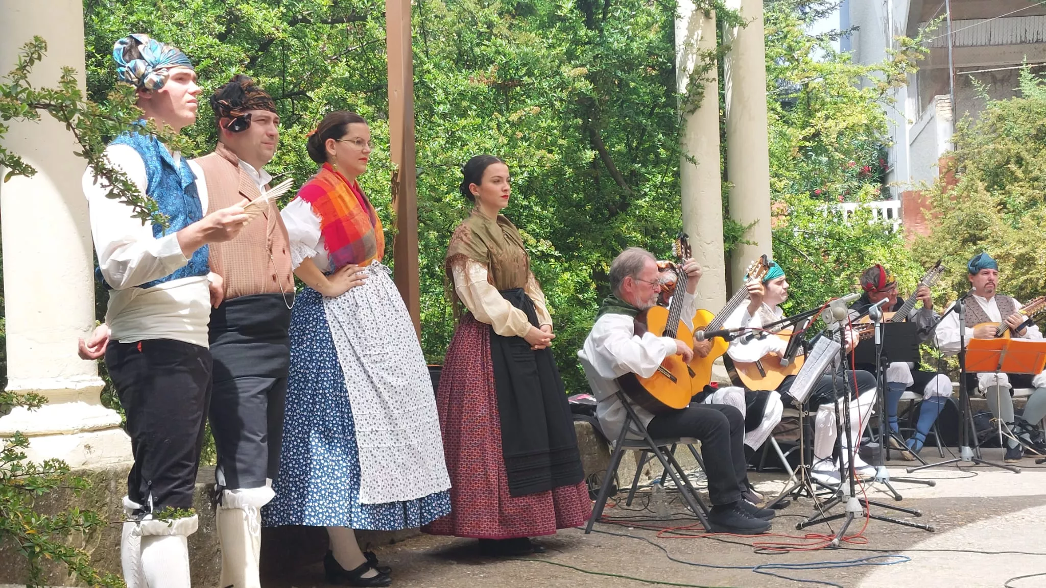 Roldán del Altoaragón en el Parque Miguel Servet