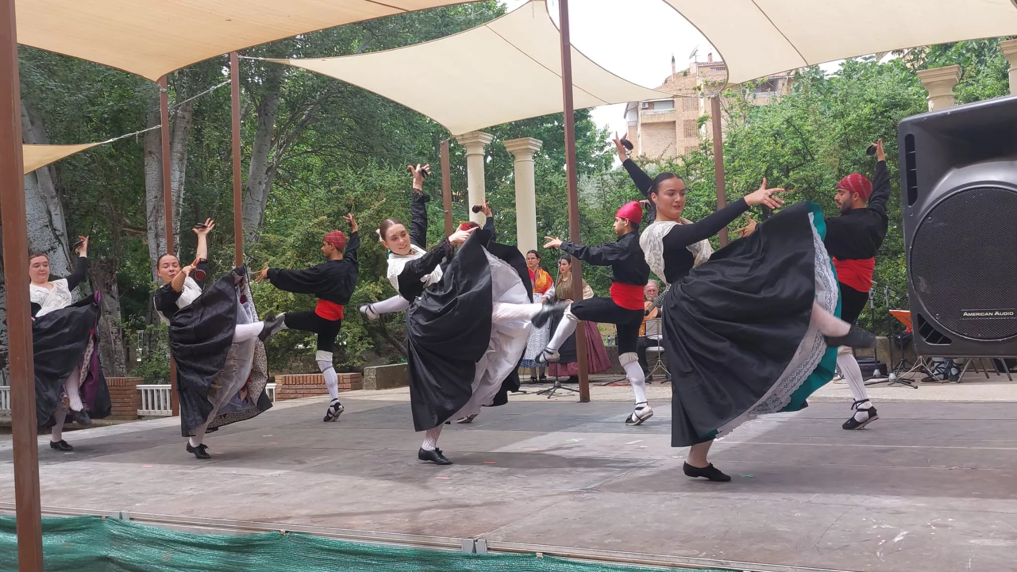 Roldán del Altoaragón en el Parque Miguel Servet