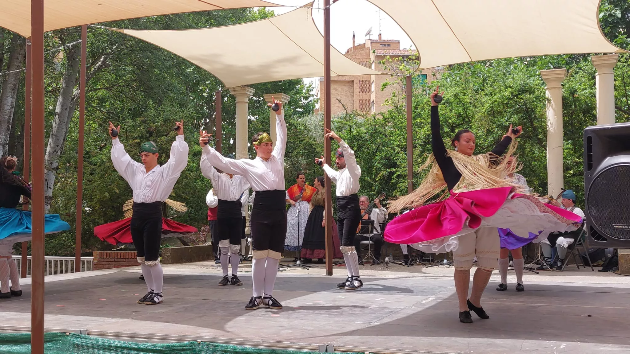 Roldán del Altoaragón en el Parque Miguel Servet