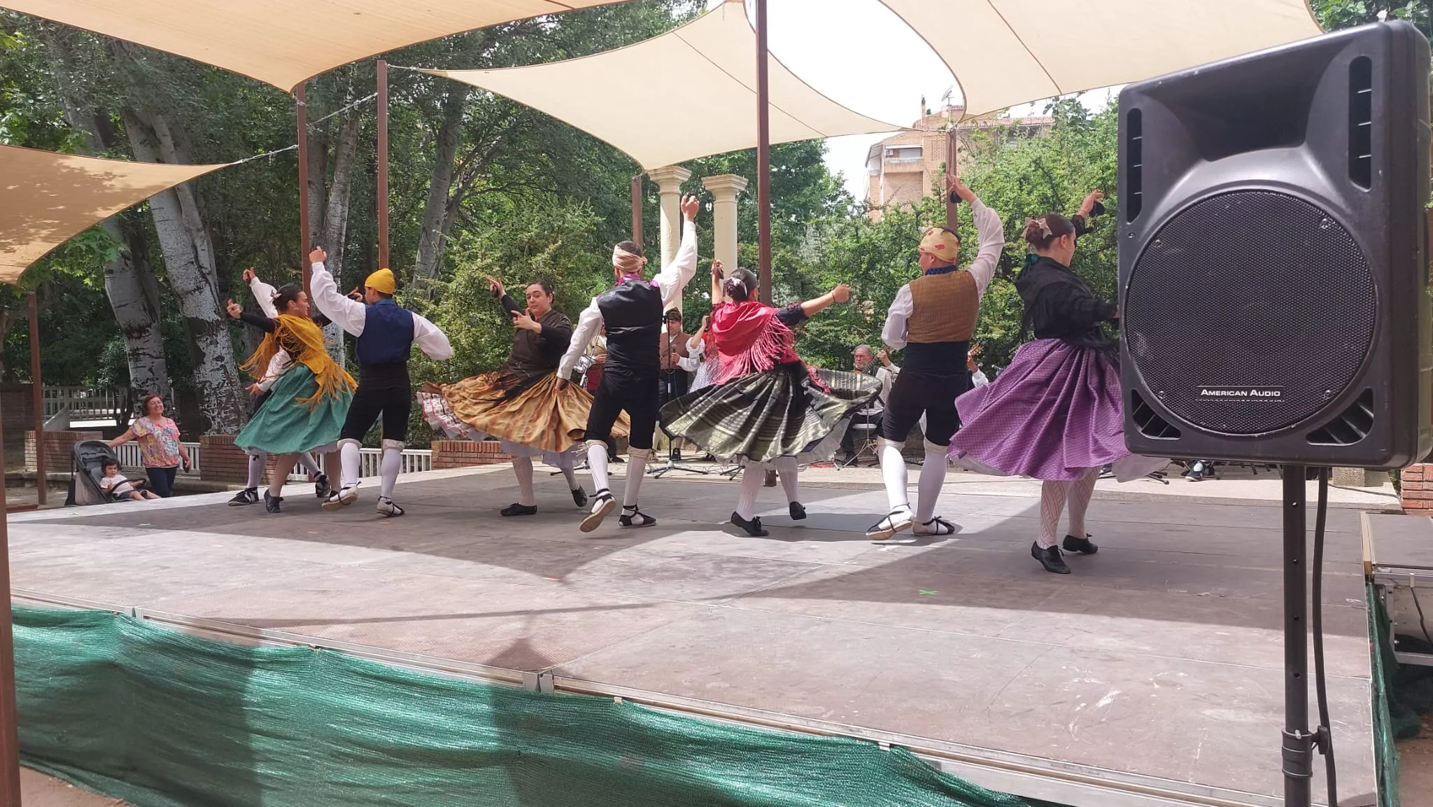 Roldán del Altoaragón en el Parque Miguel Servet