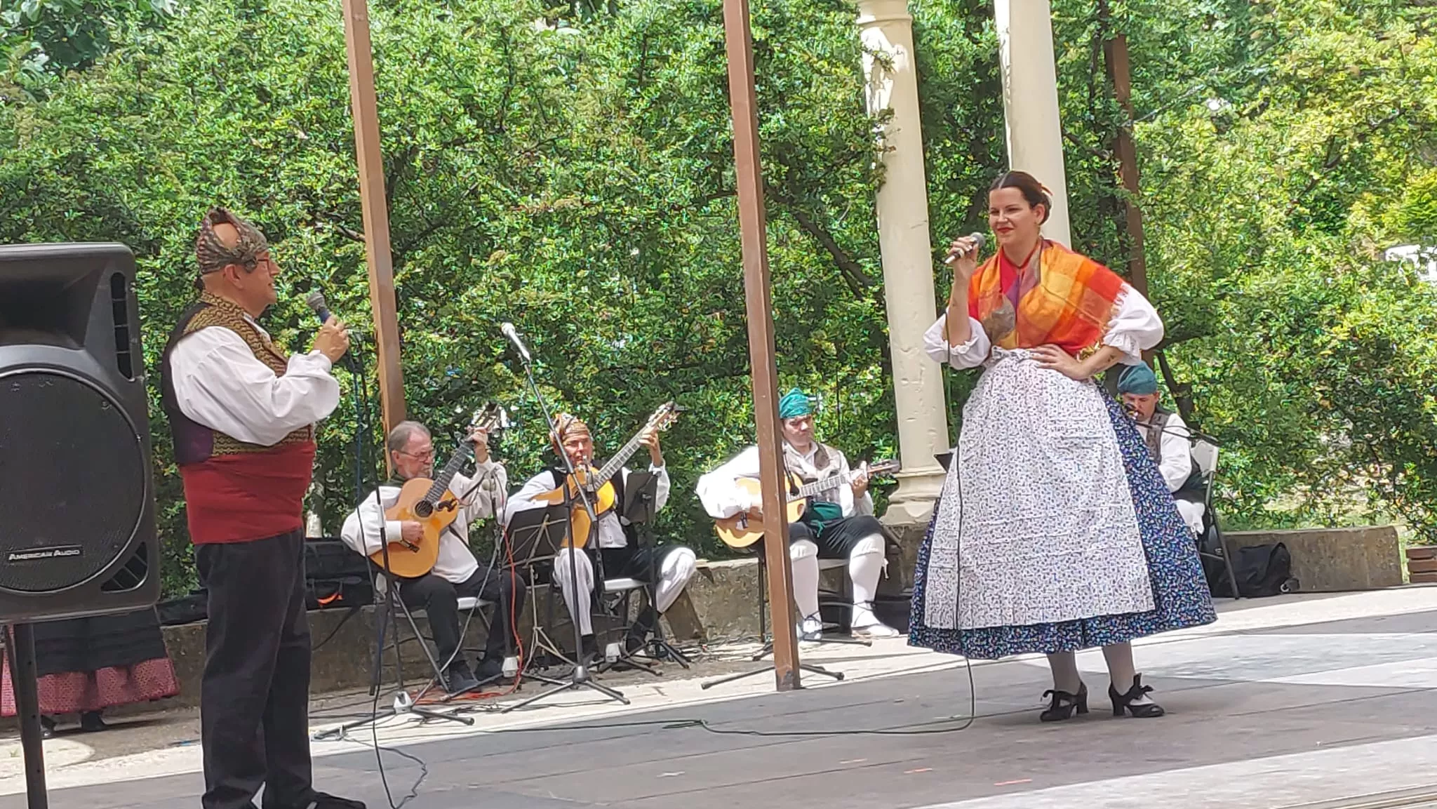 Roldán del Altoaragón en el Parque Miguel Servet