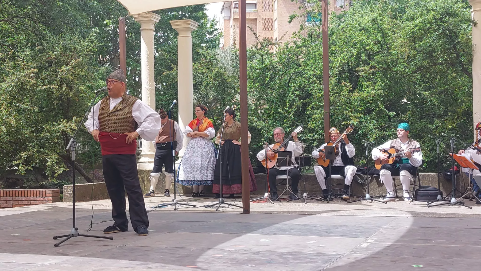 Roldán del Altoaragón en el Parque Miguel Servet
