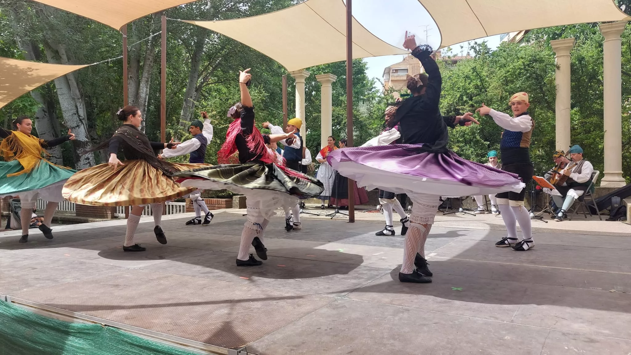 Roldán del Altoaragón en el Parque Miguel Servet
